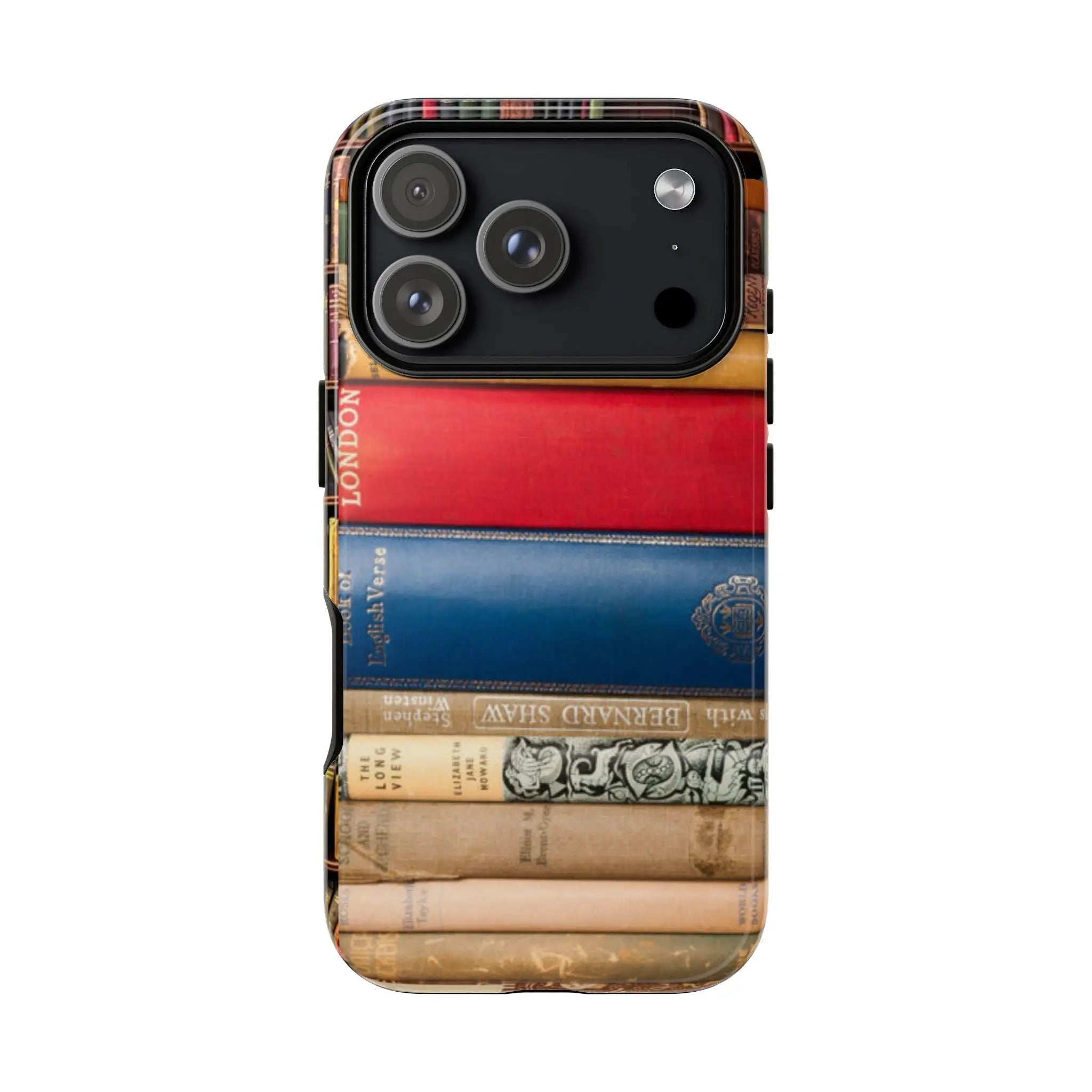 bookshelf phone case Painted Library Bookshelf phone case – throwbackcases.com