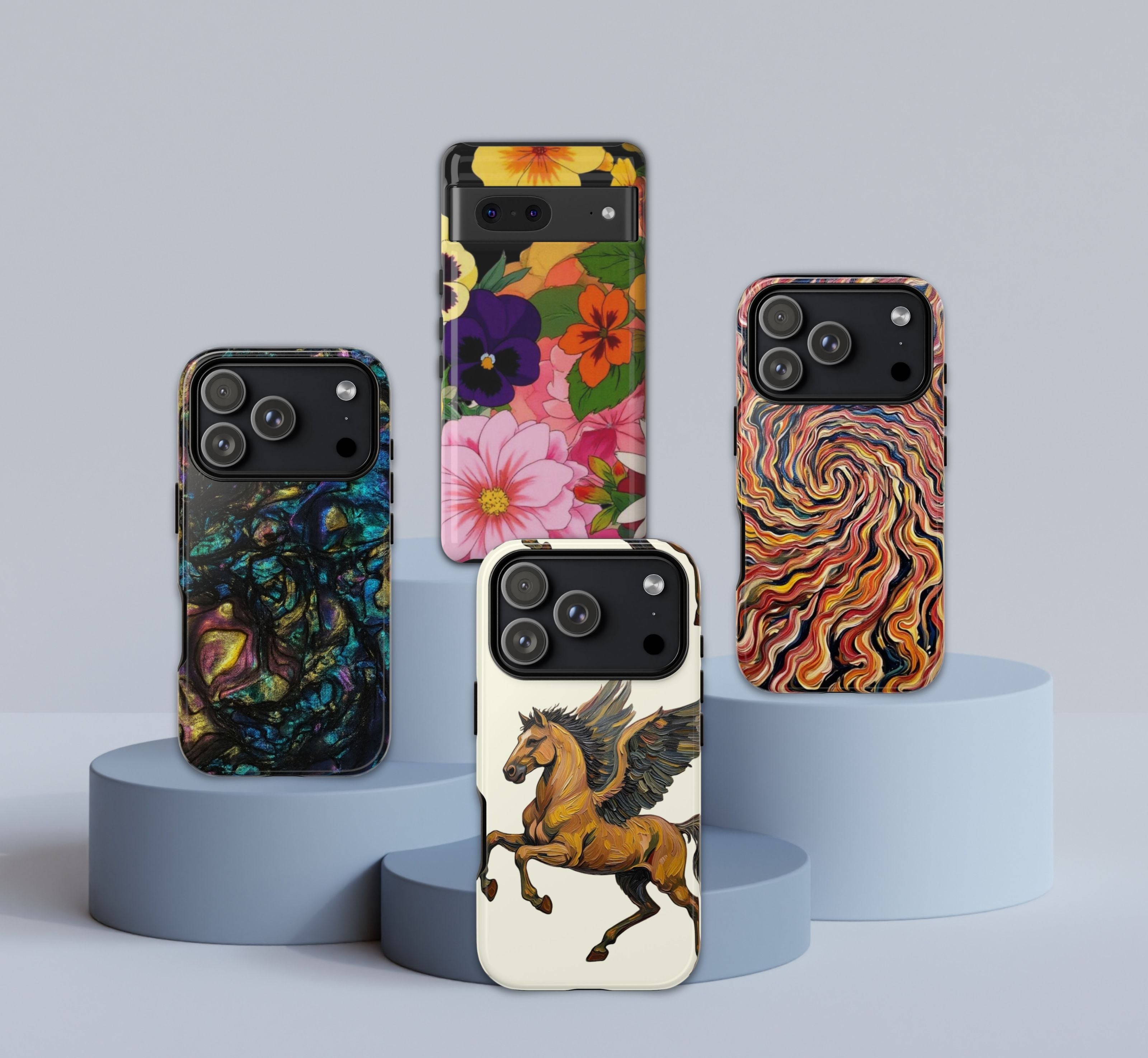 Seattle Artist Phone Case Collection | Local Art Designs for iPhone & Samsung