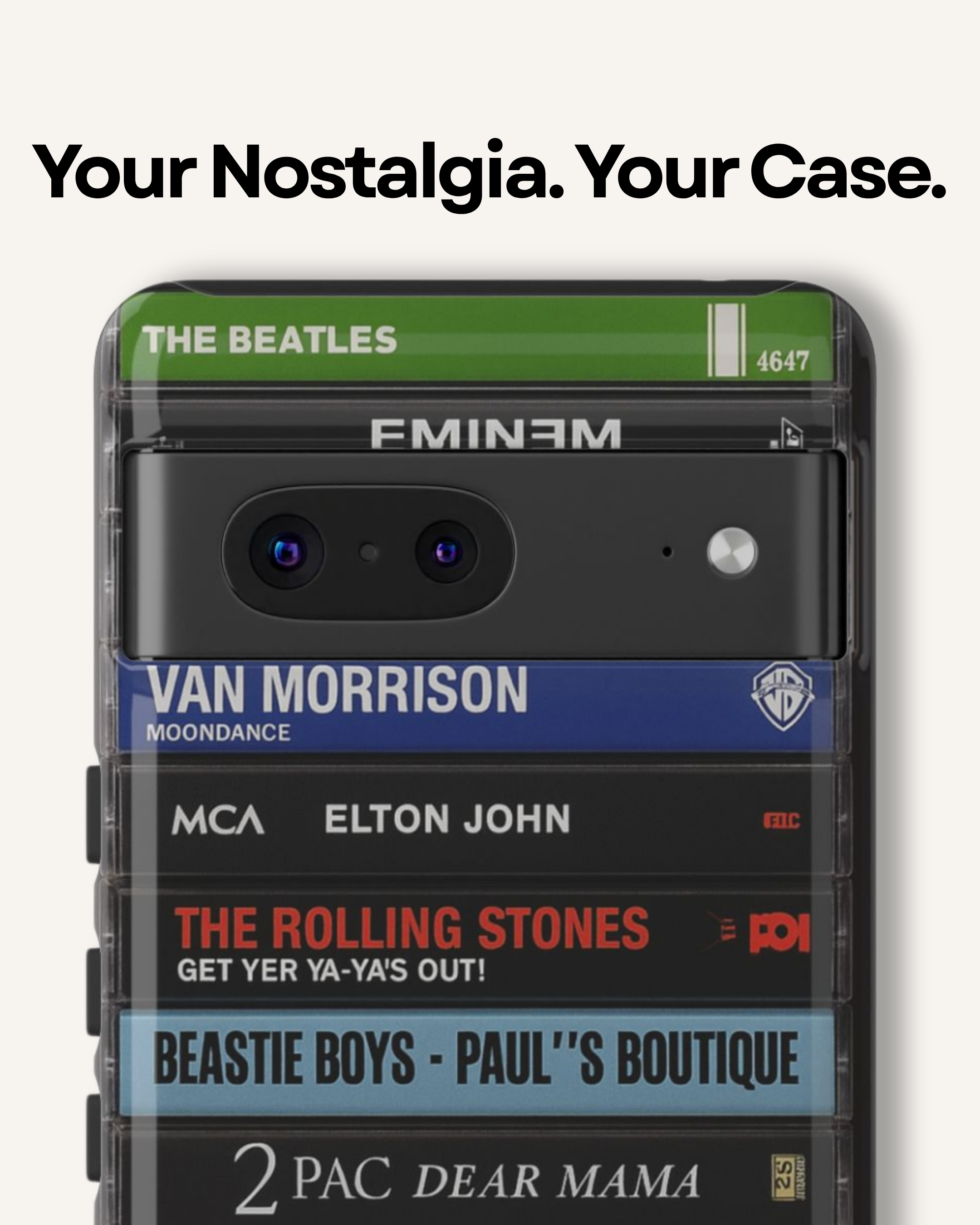 Custom Throwback Case – Build Your Own Nostalgia Collage (Up to 14 Items) Throwback Cases