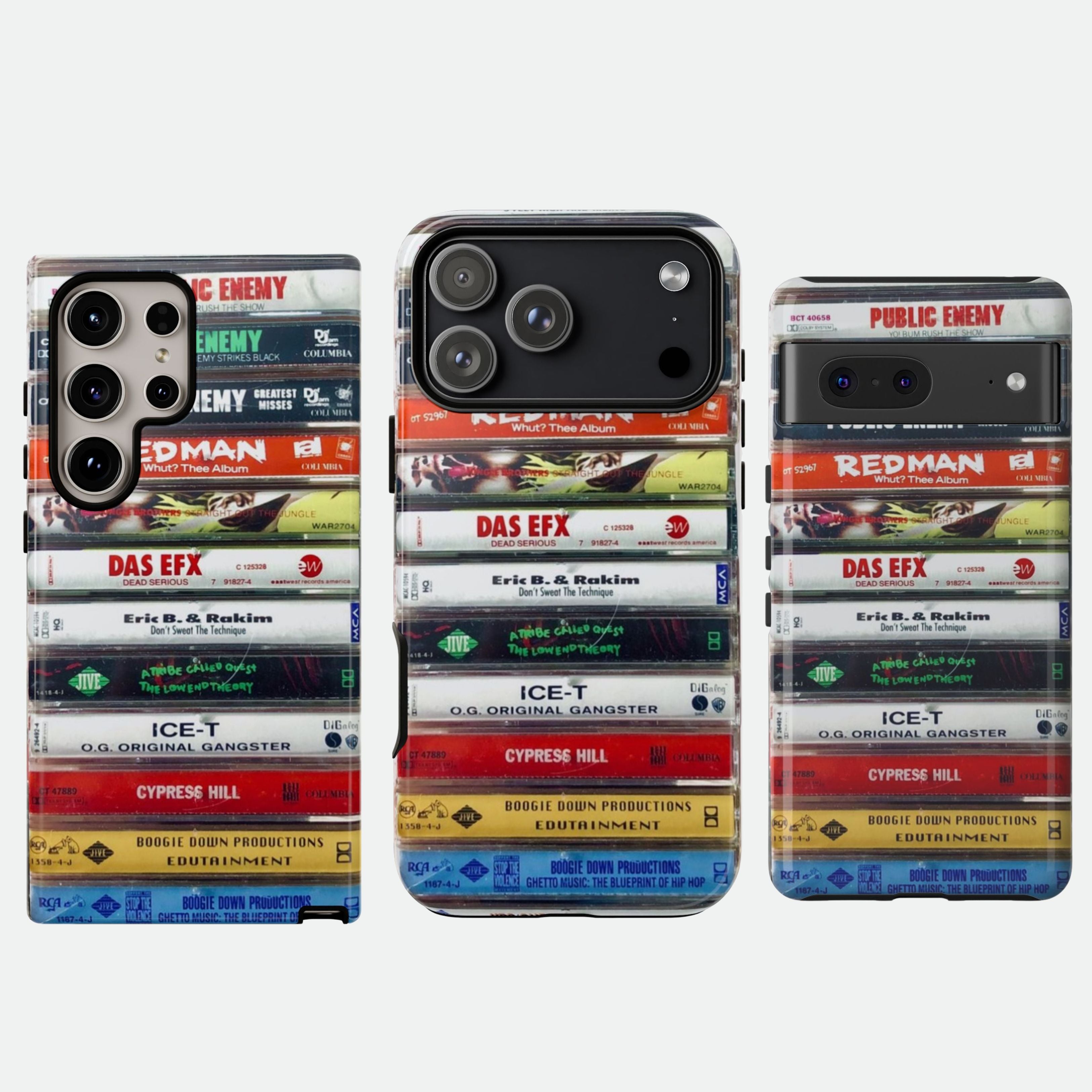 Unsupervised Boom Bap Hip-Hop Cassette Phone Case - iPhone, Samsung & Google Pixel