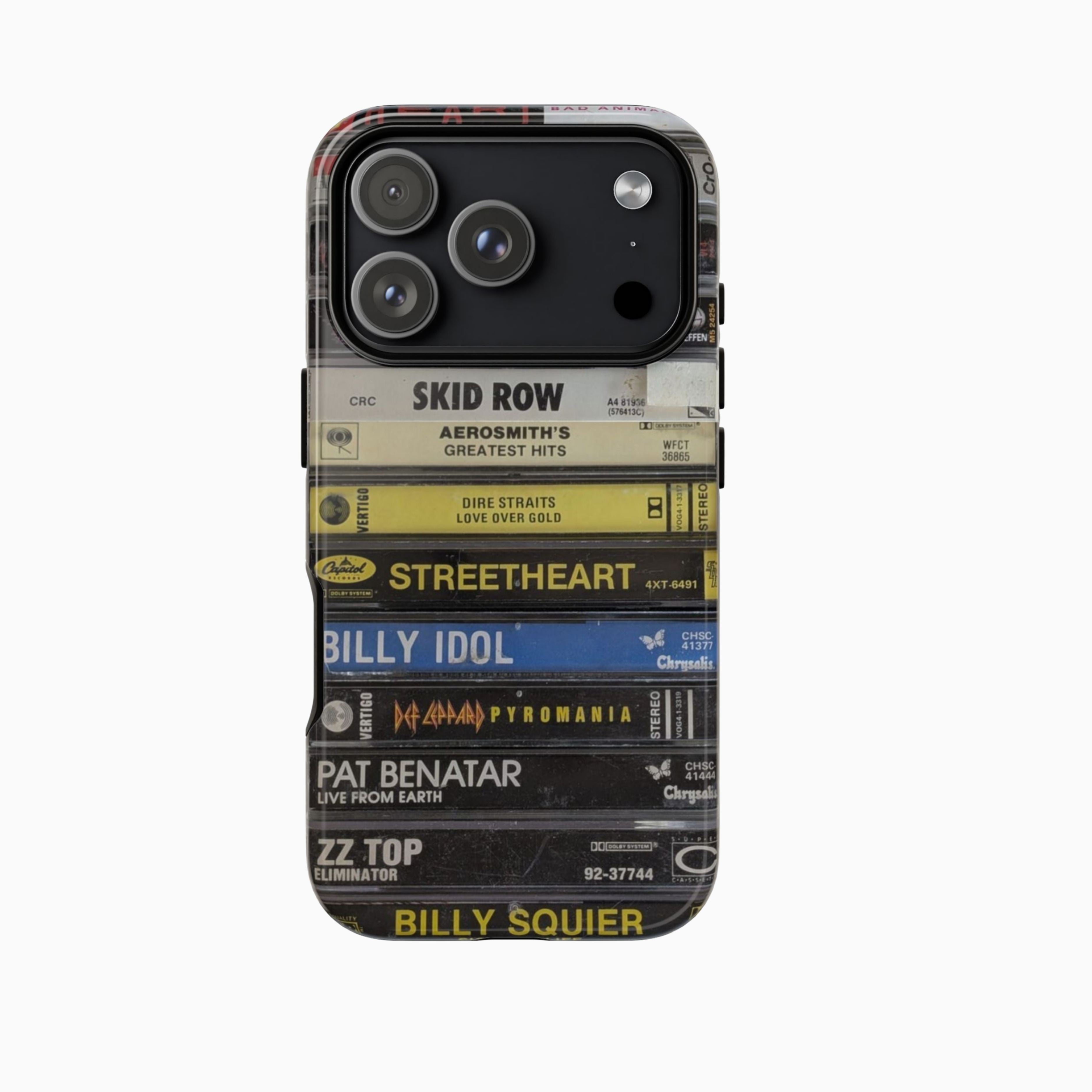 Classic Rock Cassette Stack Phone Case – Arena Legends Edition