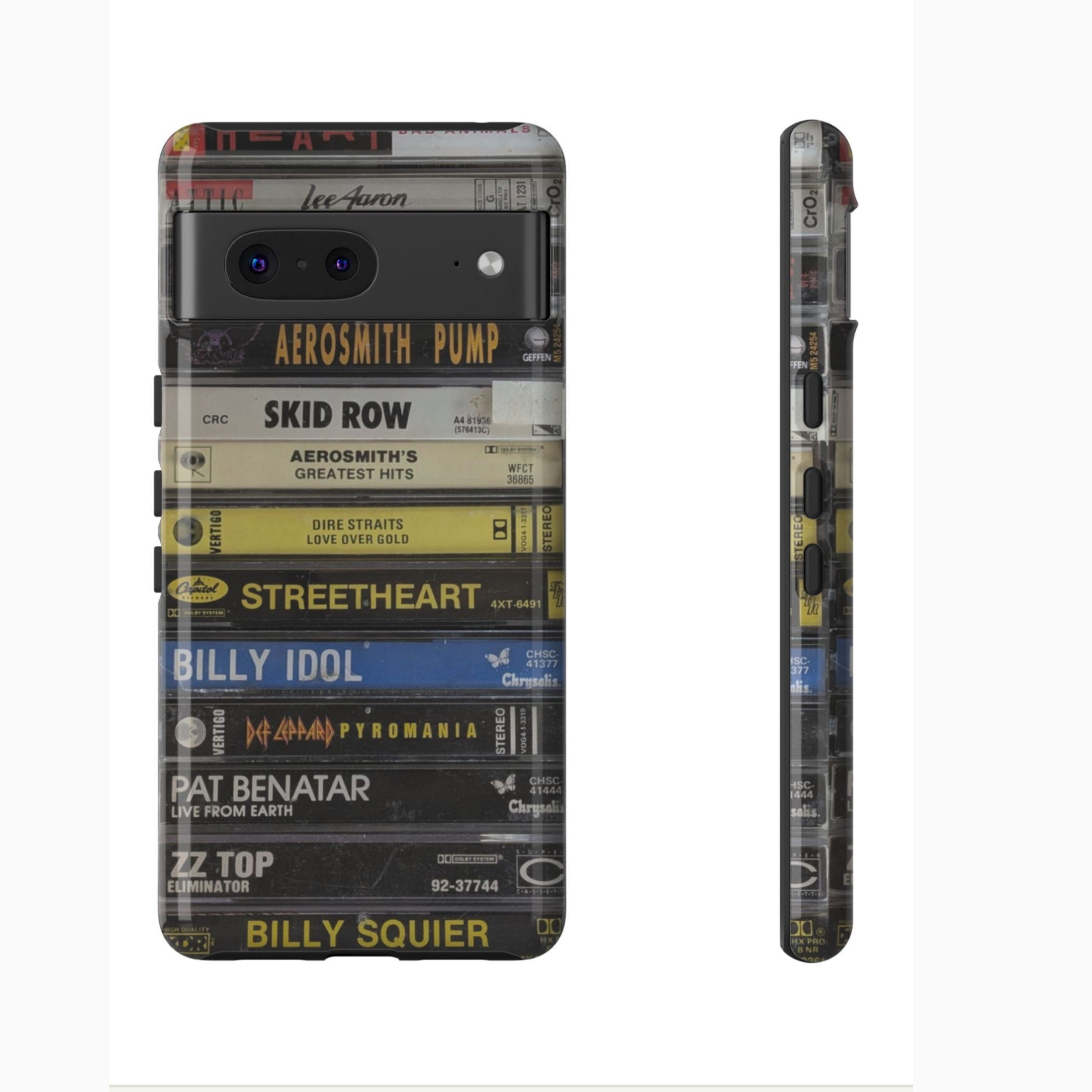 Classic Rock Cassette Stack Phone Case – Arena Legends Edition