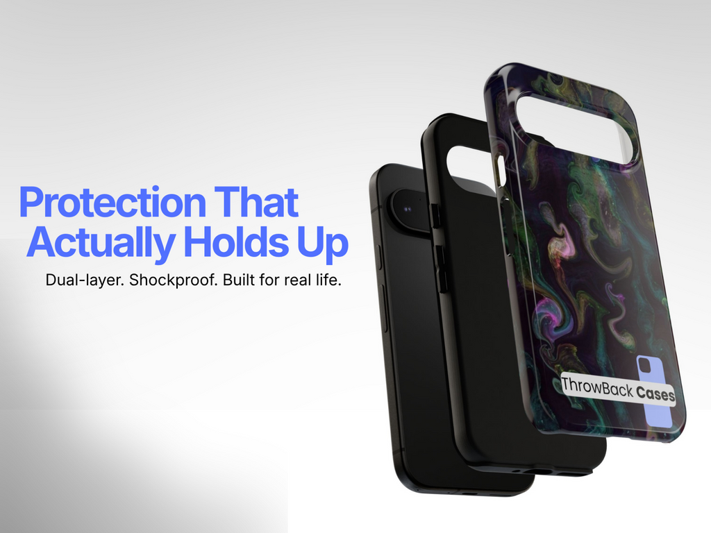 Slow Burn Classics Cassette Stack Phone Case – Yacht Soul & Quiet Storm Protective Case