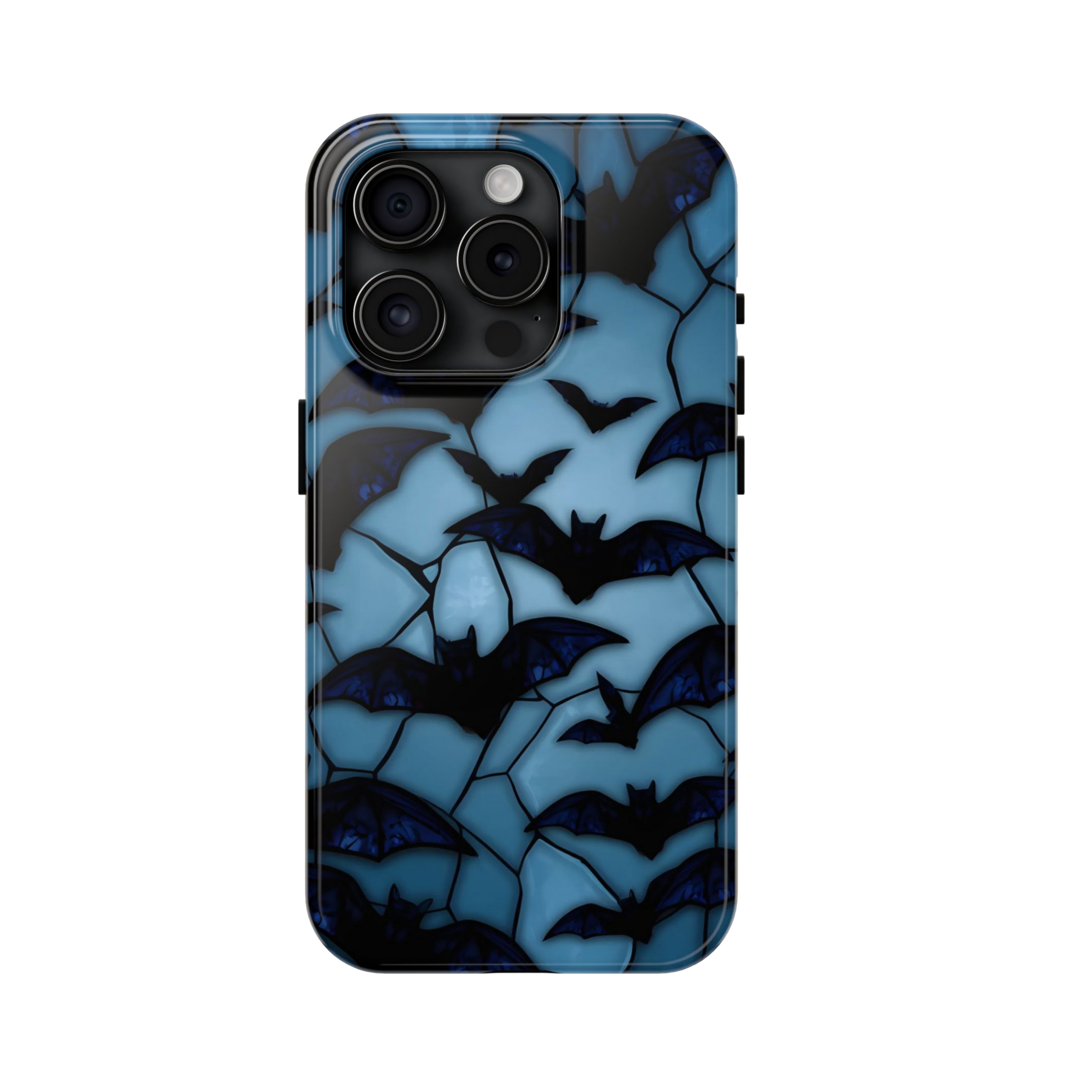 Blue Bat Pattern
