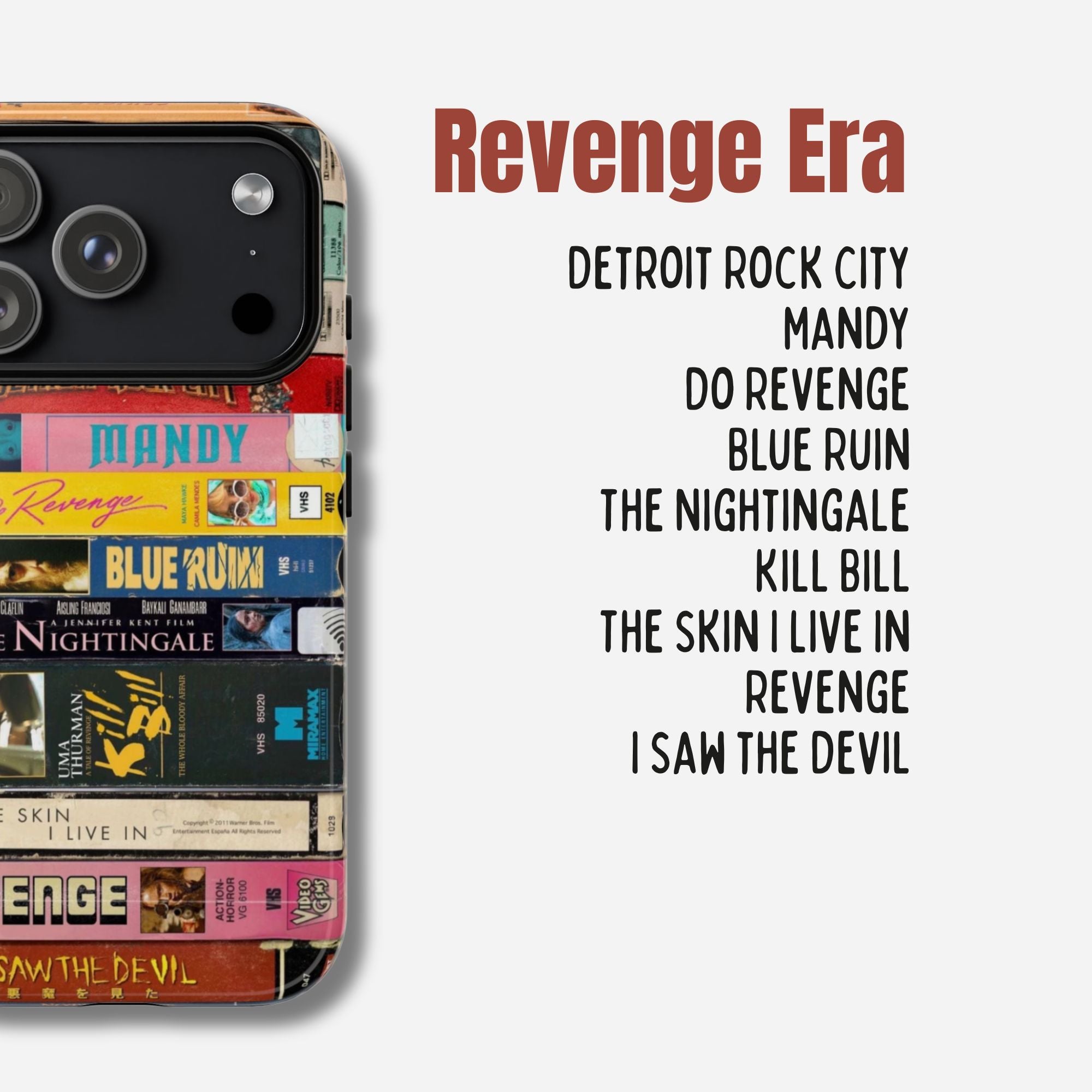Revenge Era VHS Nostalgia Phone Case - iPhone, Samsung & Google Pixel