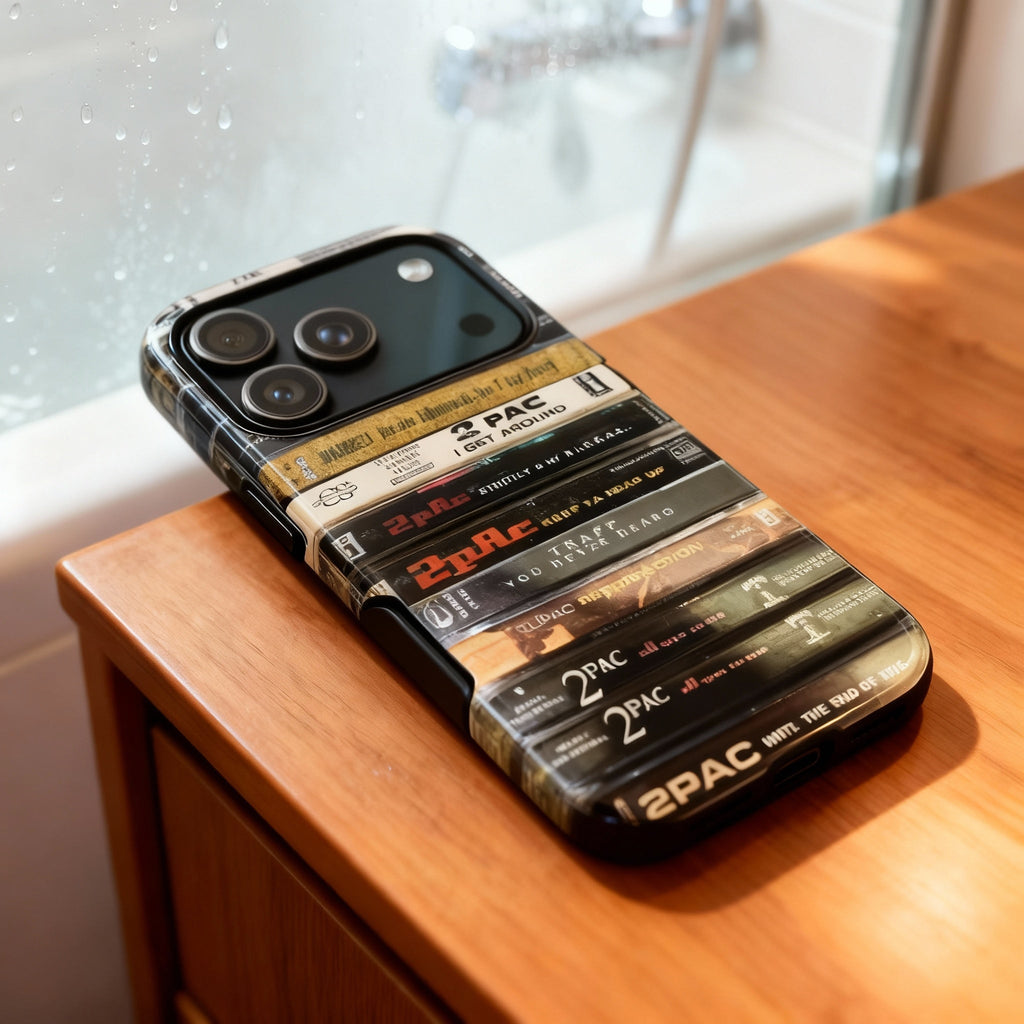 2Pac Mixtape Phone Case – West Coast Hip - Hop Legend - Throwbackcases