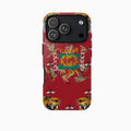 Tiger Luxe Red throwbackcases