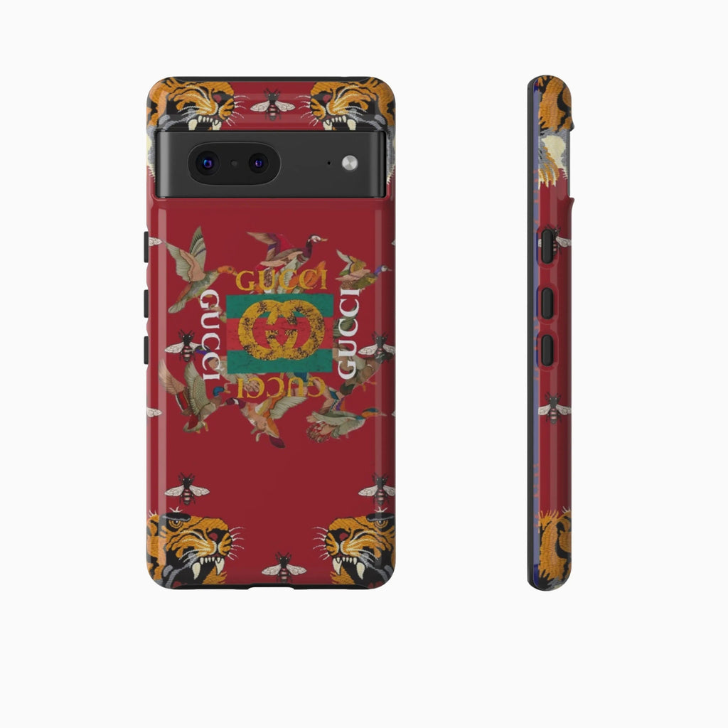 Tiger Luxe Red throwbackcases