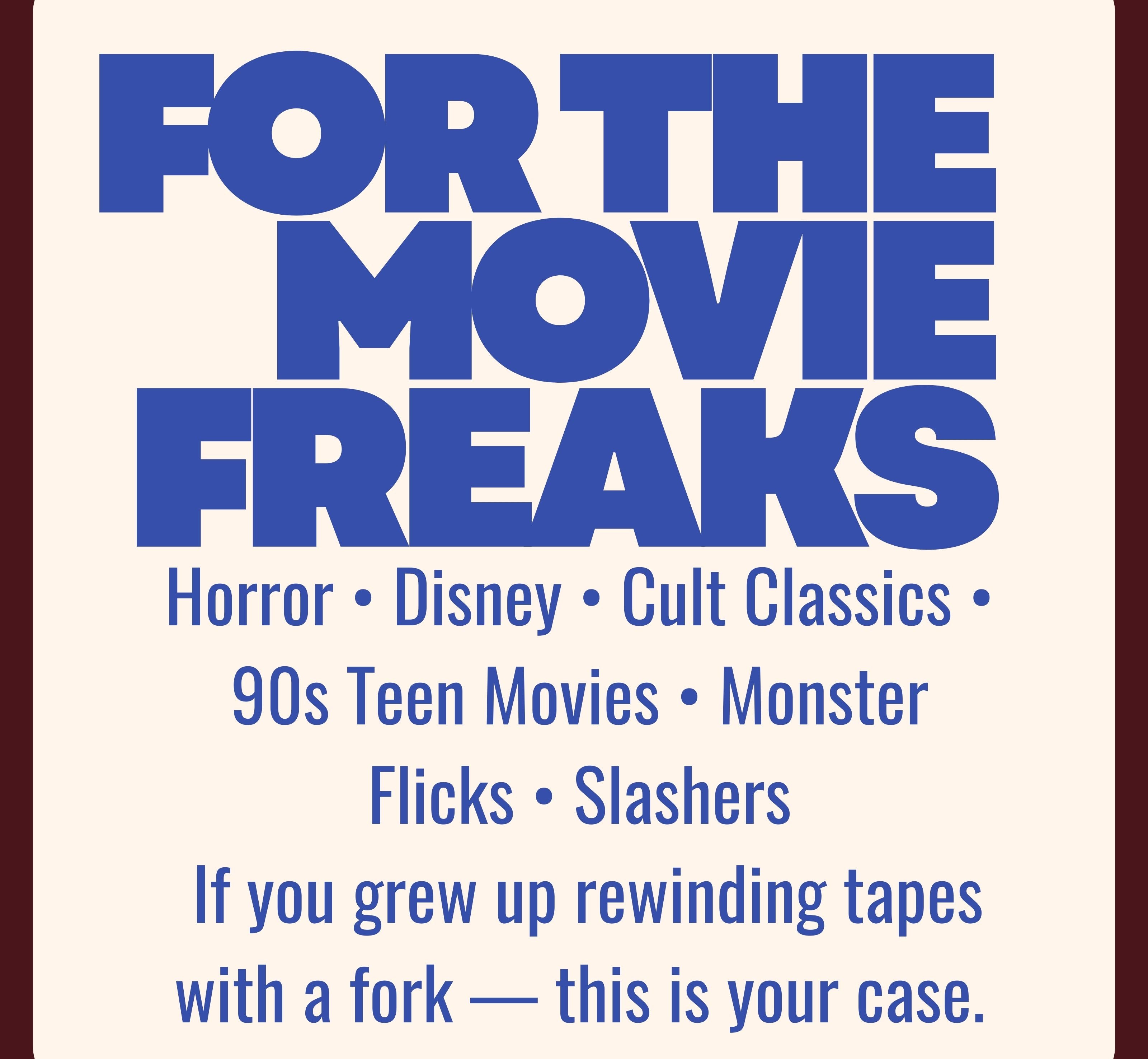 Retro VHS Movie Phone Case – Horror, 90s, Disney & Cult Classic Stacks Throwback Cases