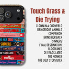 Touch Grass and Die Trying VHS Phone Case - iPhone, Samsung & Google Pixel