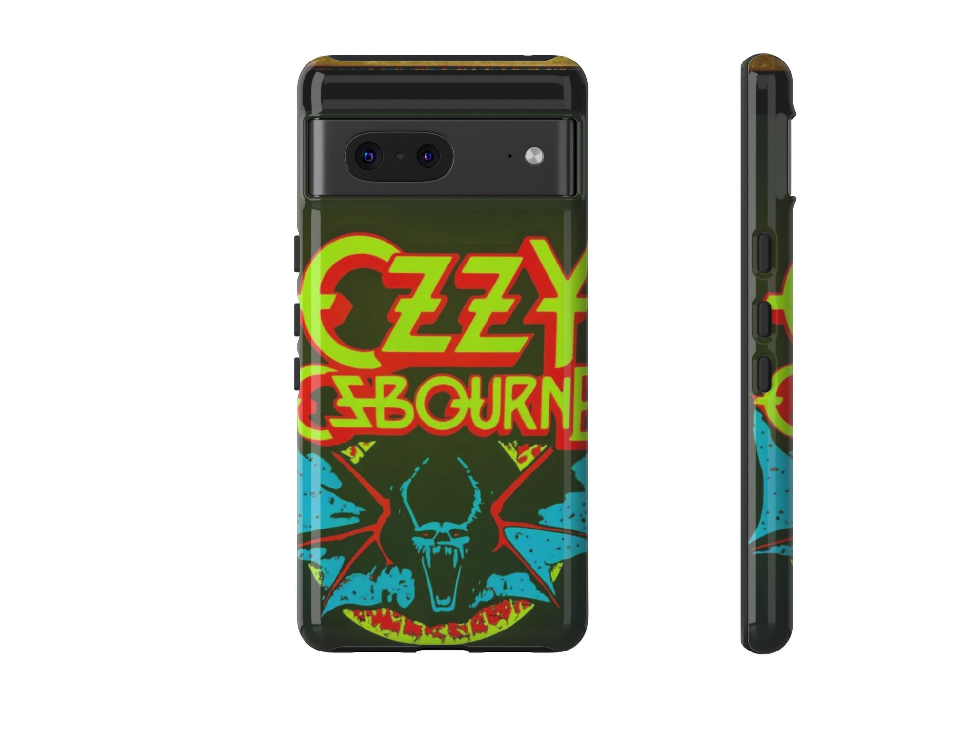 Ozzy Osbourne Vintage Tour Phone Case – Neon Metal Legend Edition