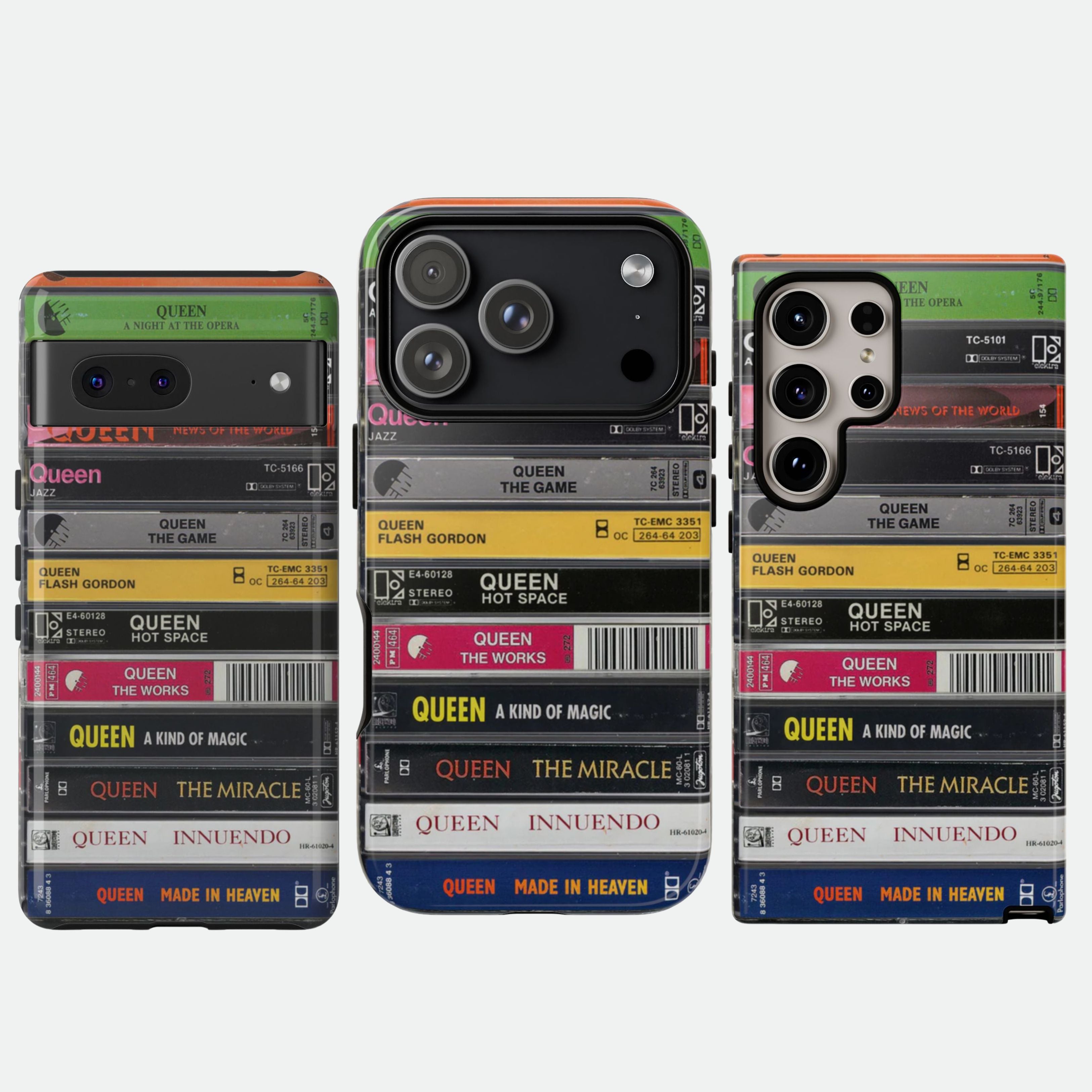 We Are The Champions Queen Cassette Phone Case - iPhone, Samsung & Google Pixel