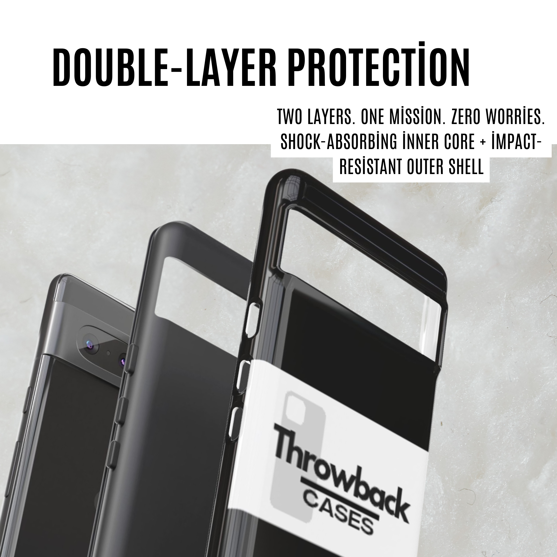 Custom Throwback Case – Build Your Own cassette tape or VHS stack