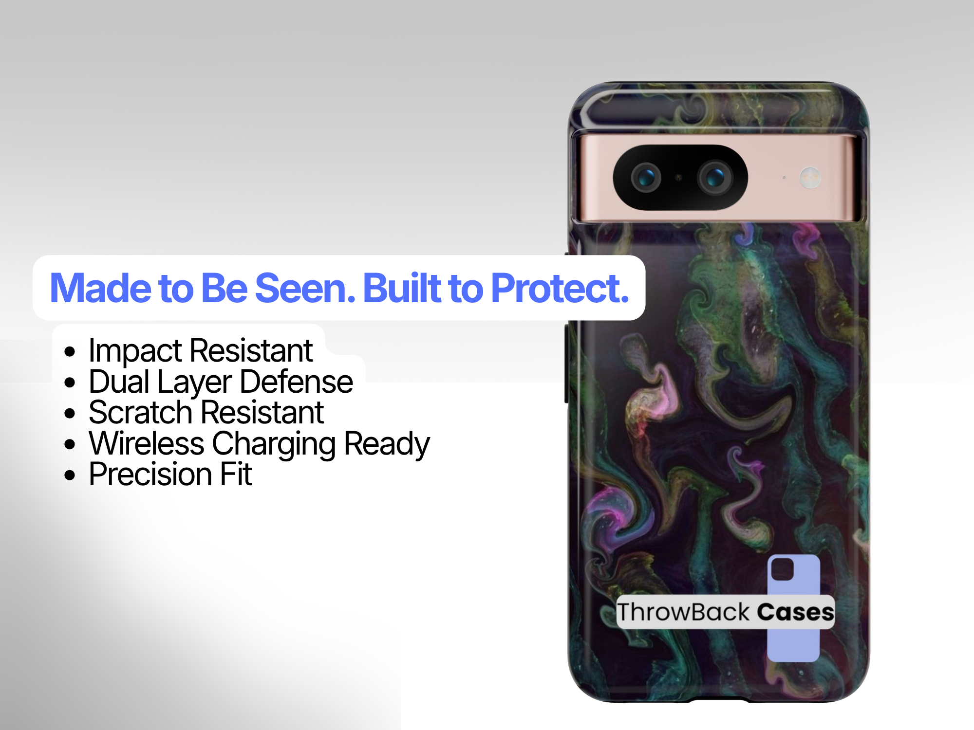 Shell Spell™ Amber Tortoise Phone Case – Classic Tortoiseshell Protective Case | Vintage Luxe Aesthetic Cover