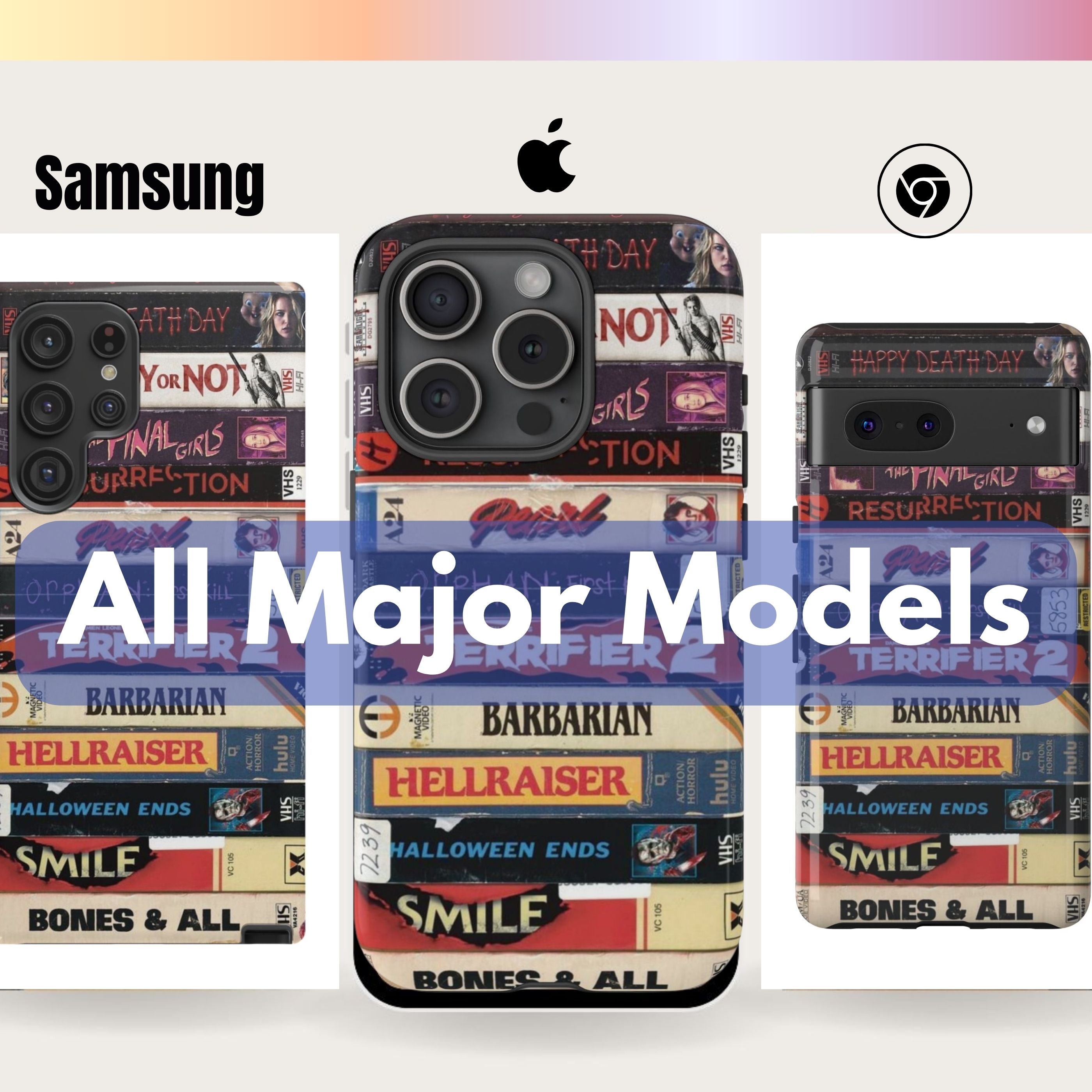 Retro VHS Movie Phone Case – Horror, 90s, Disney & Cult Classic Stacks Throwback Cases