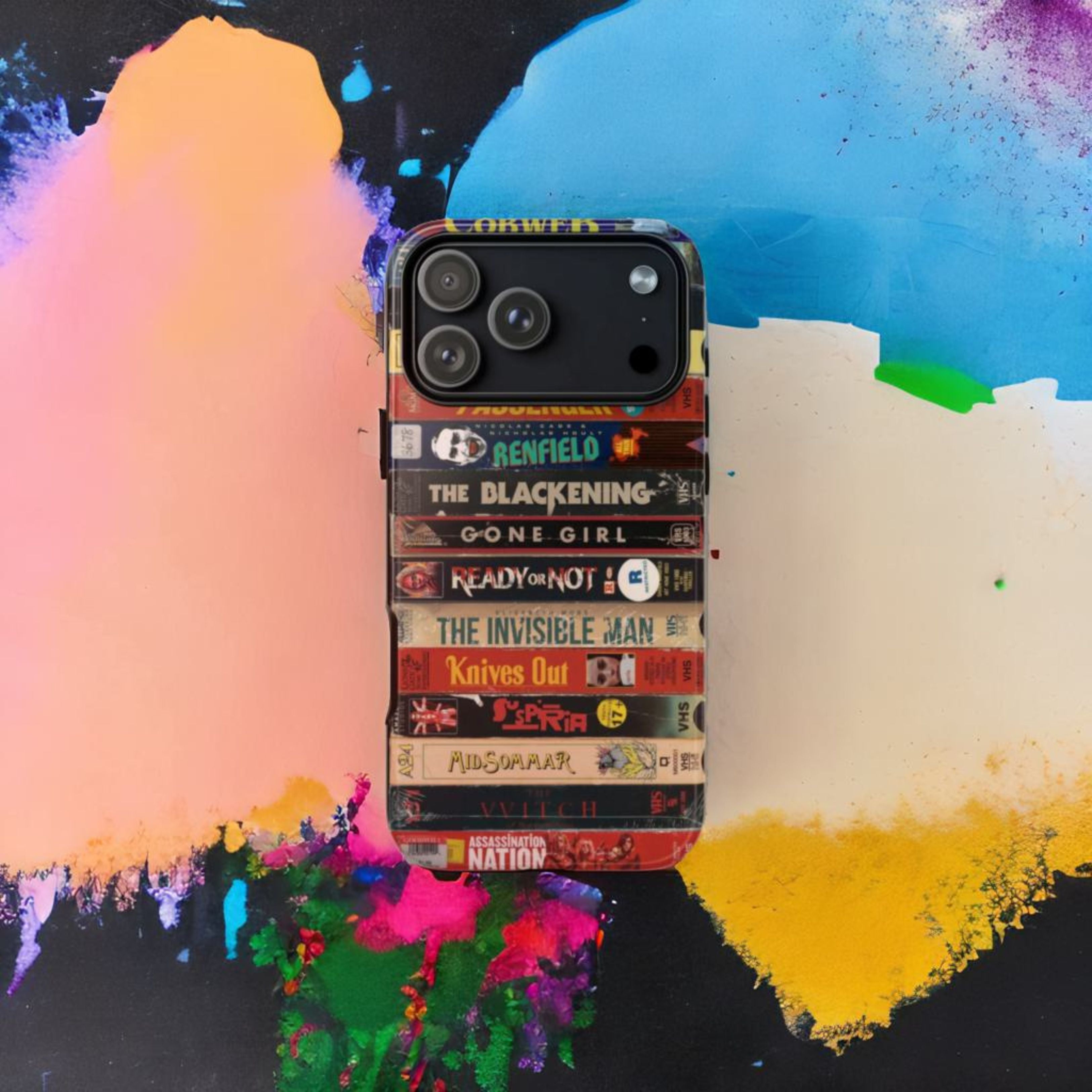 Dinner Party From Hell VHS Thriller Phone Case - iPhone, Samsung & Google Pixel