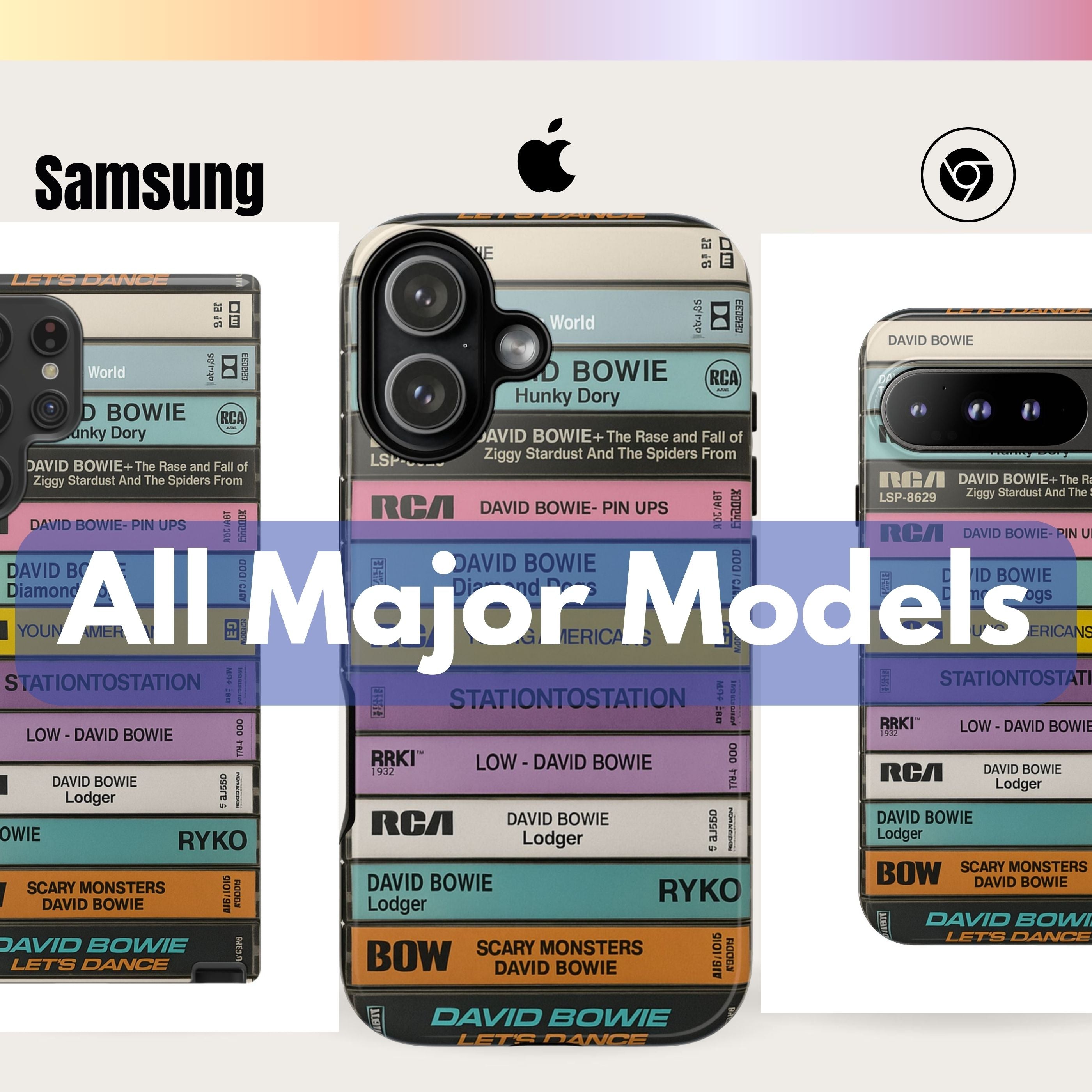 Artist Series Retro Cassette Phone Case — Bowie, Stevie, Prince + More Throwback Cases