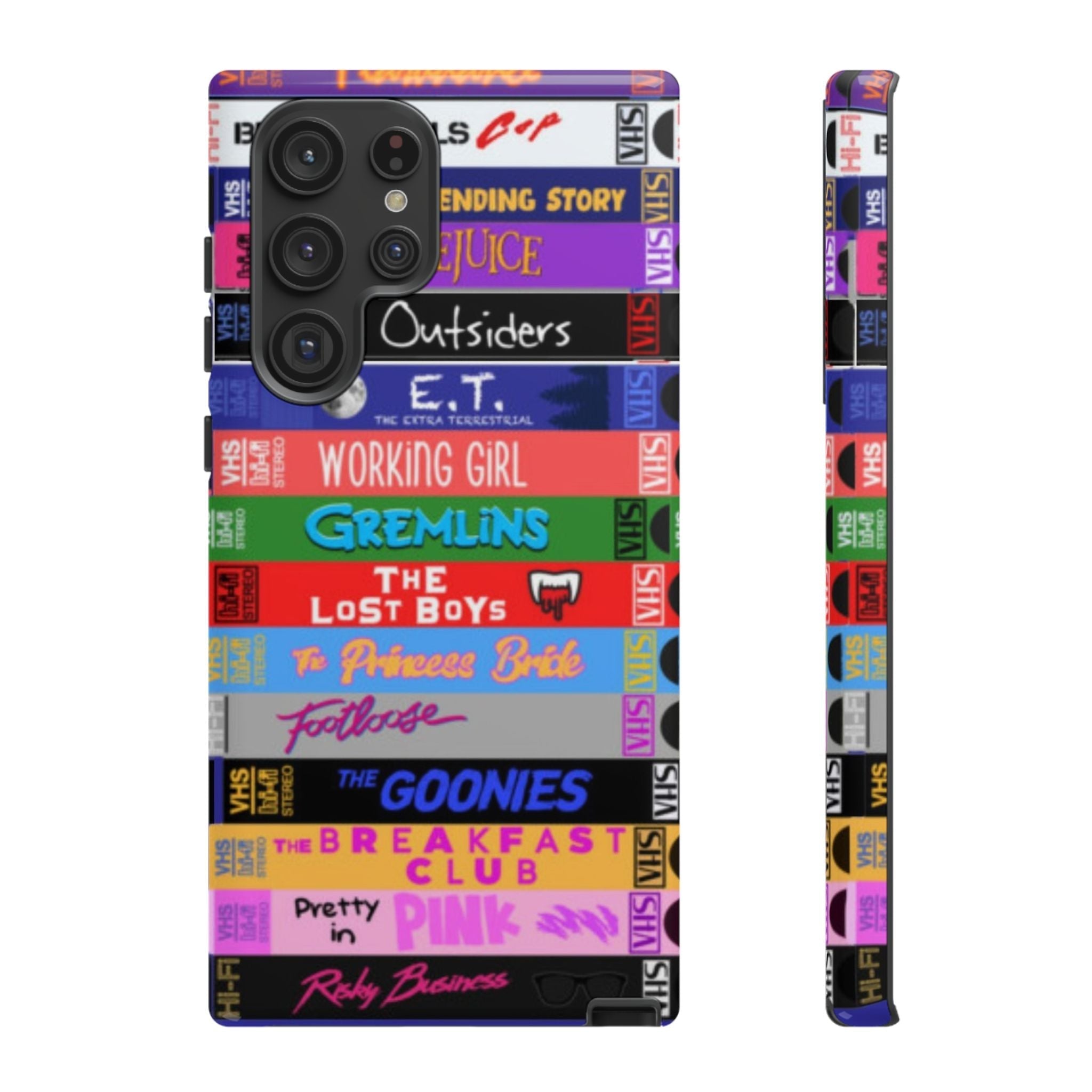 80s Movie Classics VHS Tape Phone Case - Throwbackcases