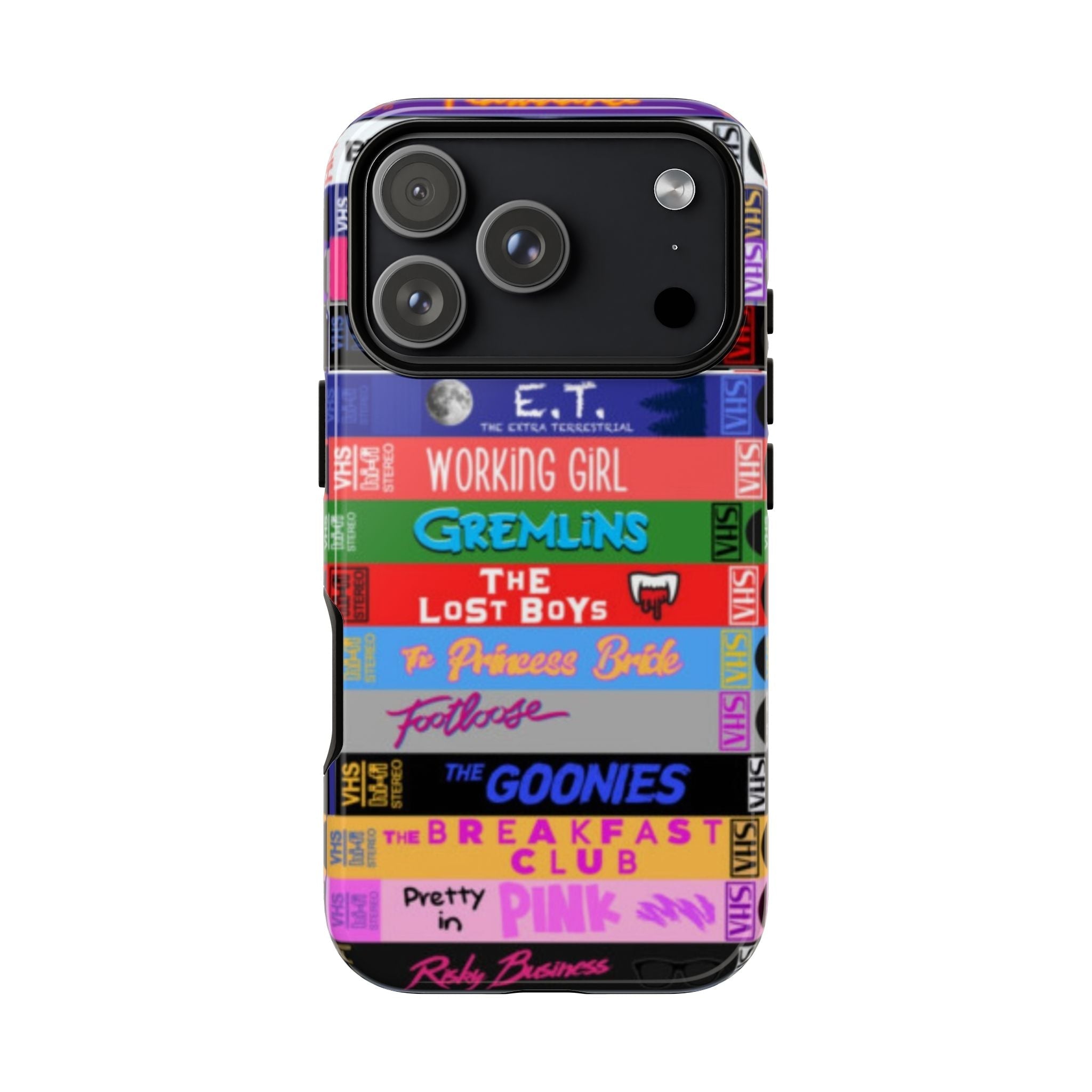 80s Movie Classics VHS Tape Phone Case - Throwbackcases