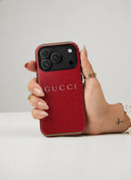 Red Heritage Monogram throwbackcases