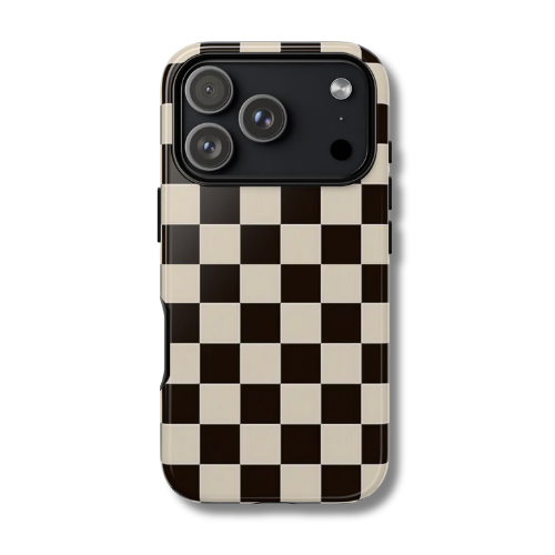 Black Checkered throwbackcases