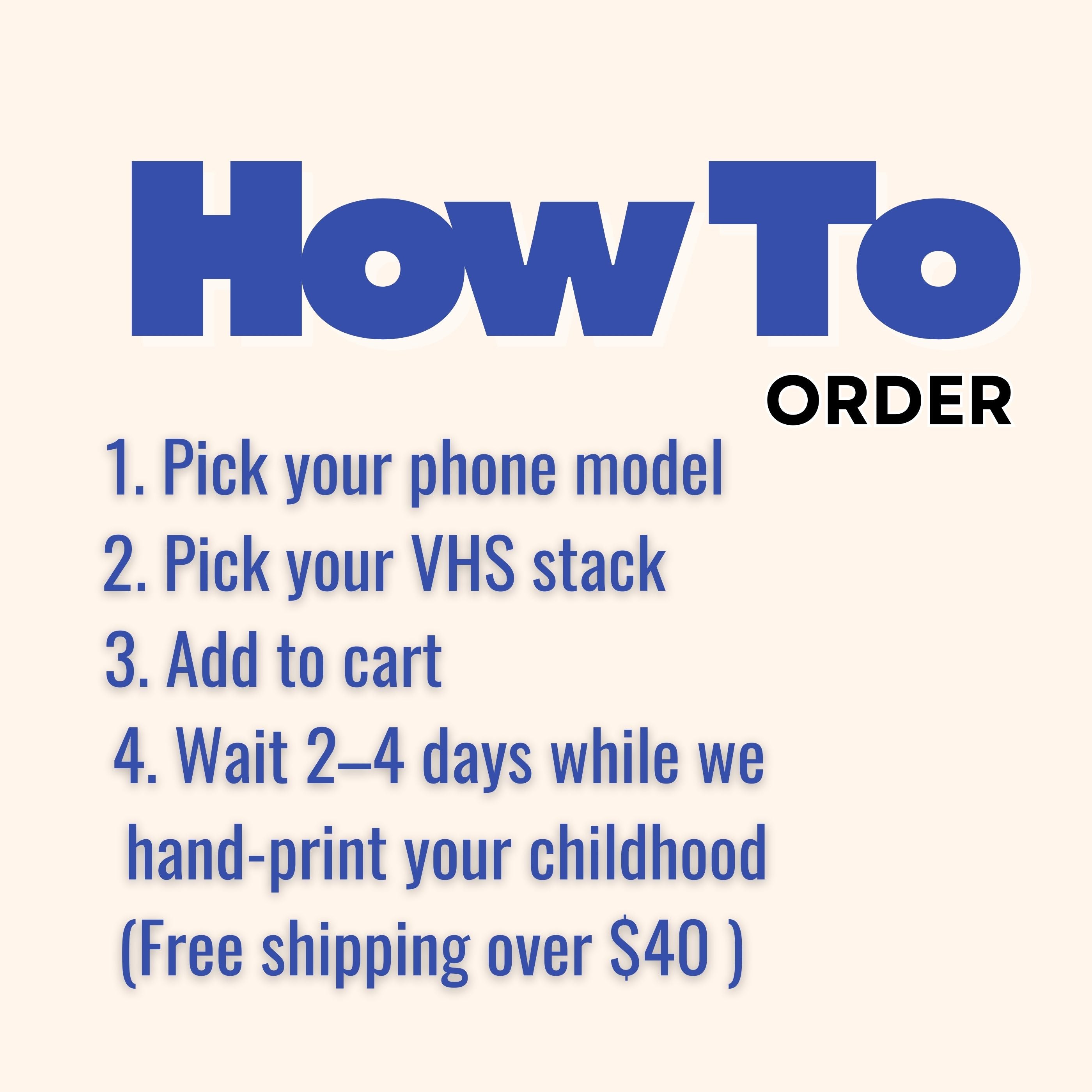 Retro VHS Movie Phone Case – Horror, 90s, Disney & Cult Classic Stacks Throwback Cases