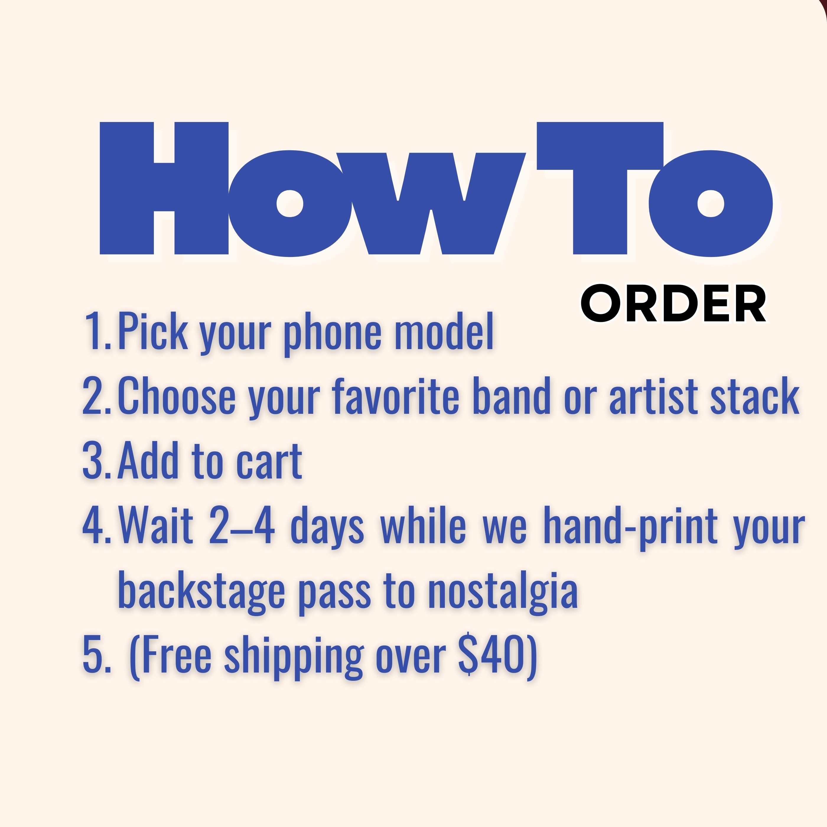 Artist Series Retro Cassette Phone Case — Bowie, Stevie, Prince + More Throwback Cases