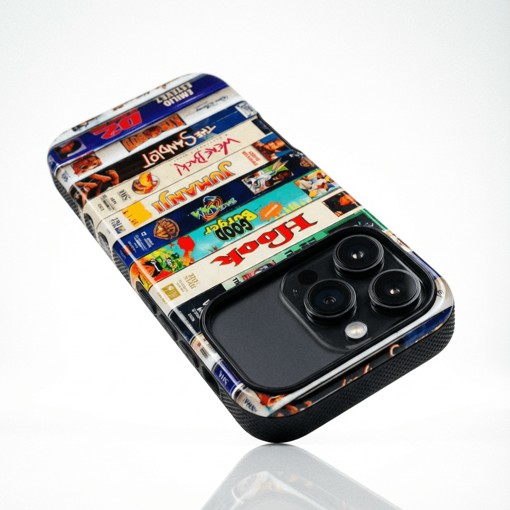 90s - kids - classics - vhs - phone - case - Throwbackcases
