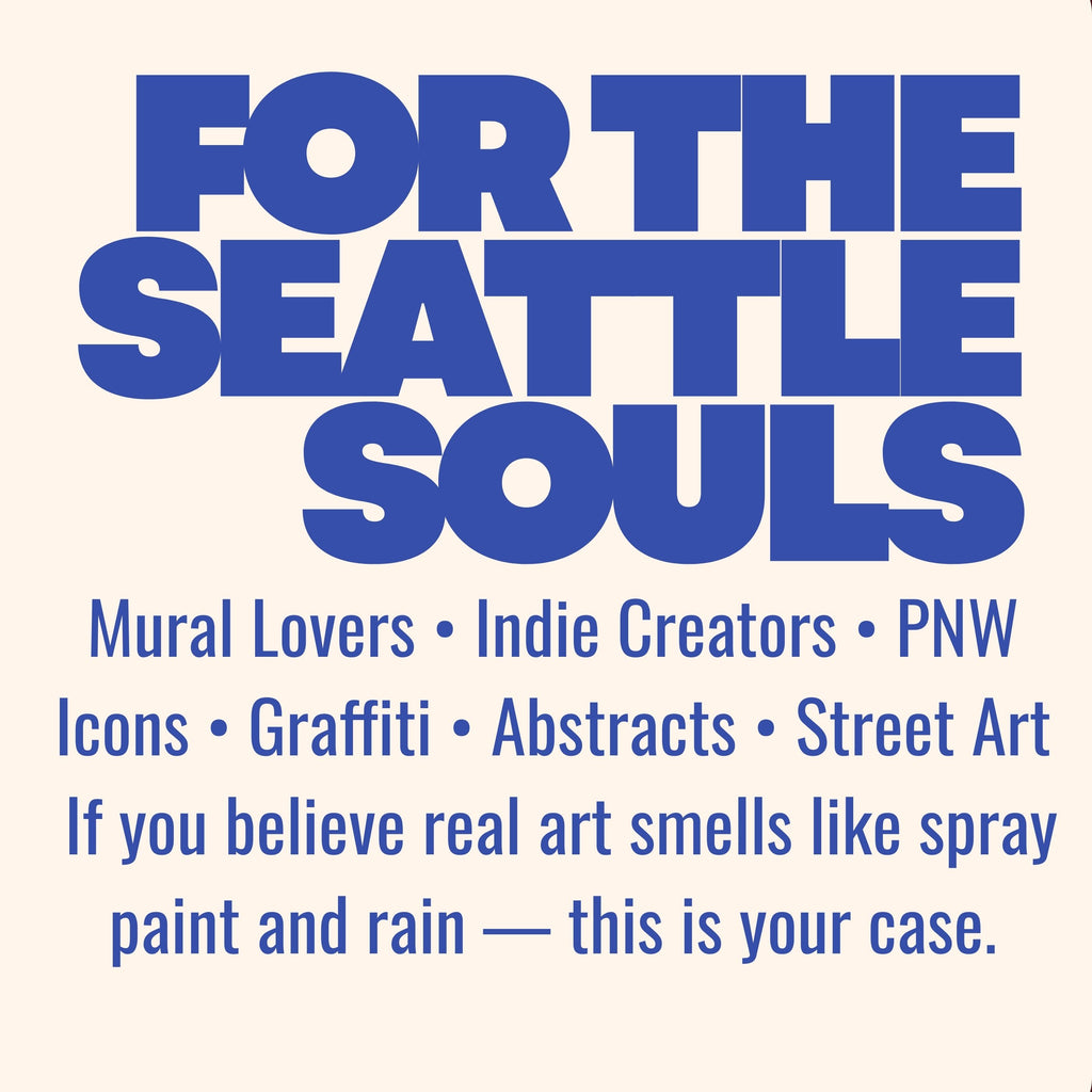 Local Seattle Art Case – Independent Artist Series Throwback Cases