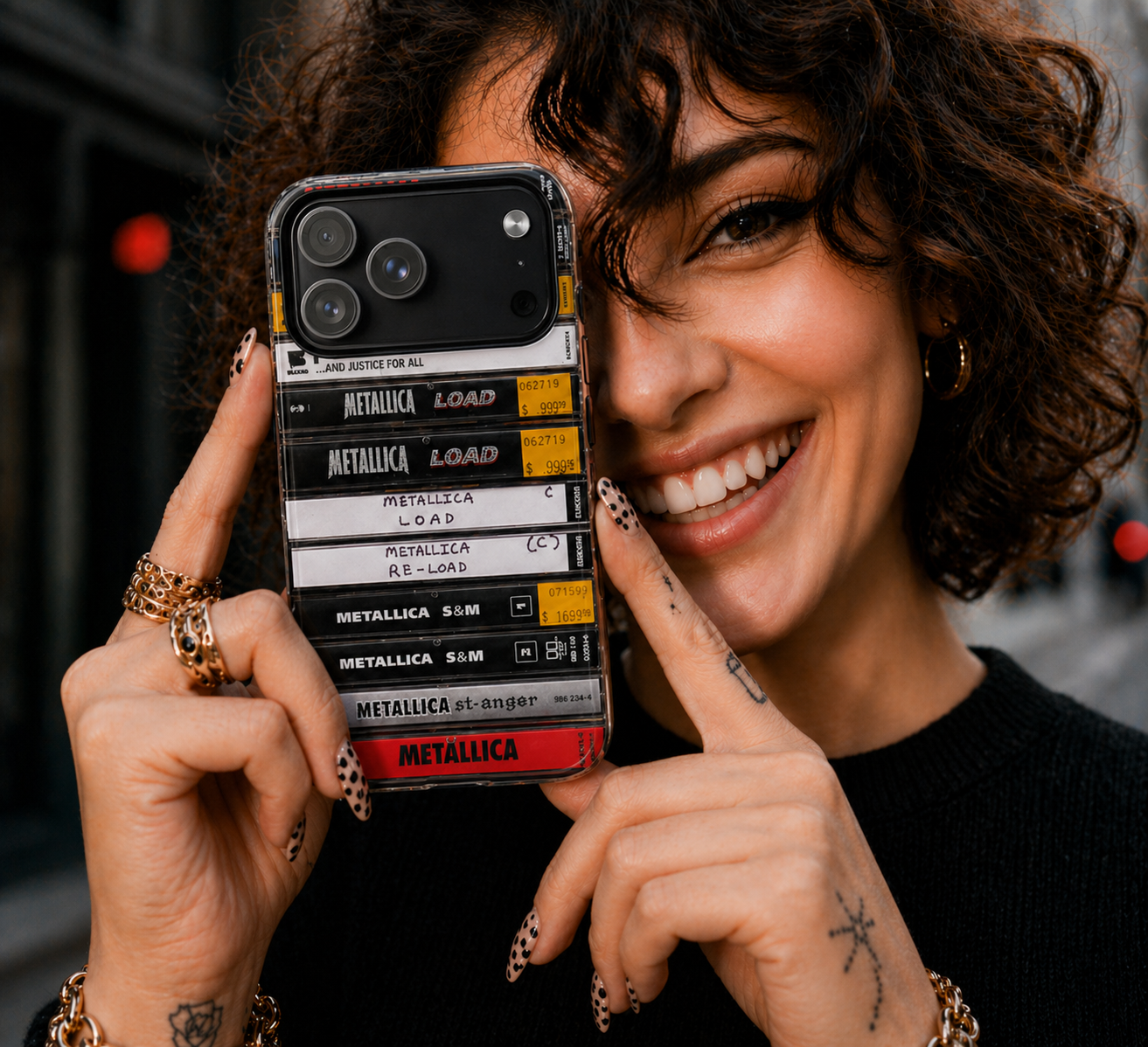 Metallica Cassette Stack Phone Case – Thrash Archives Edition