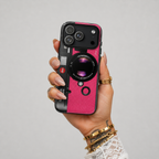Pink Cam Phone Case