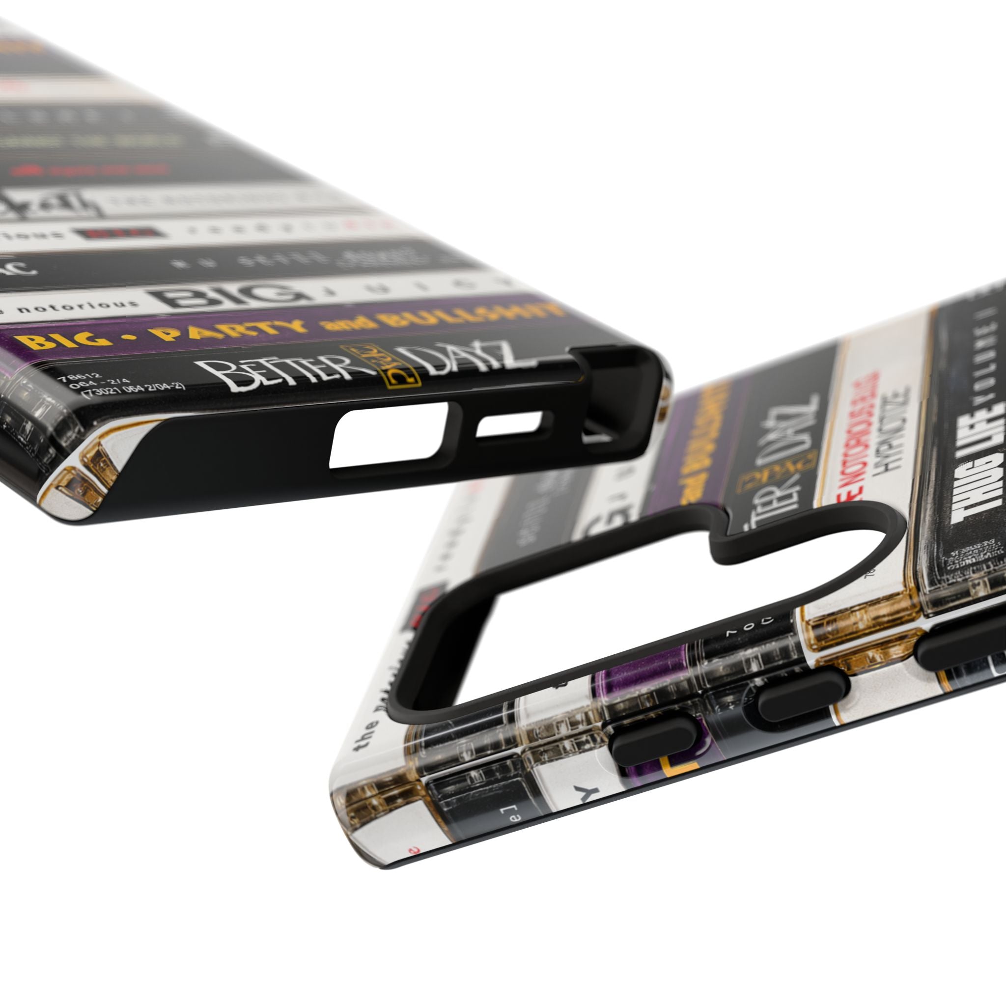 2Pac x Biggie Cassette Stack Phone Case – East Coast West Coast Legends Edition