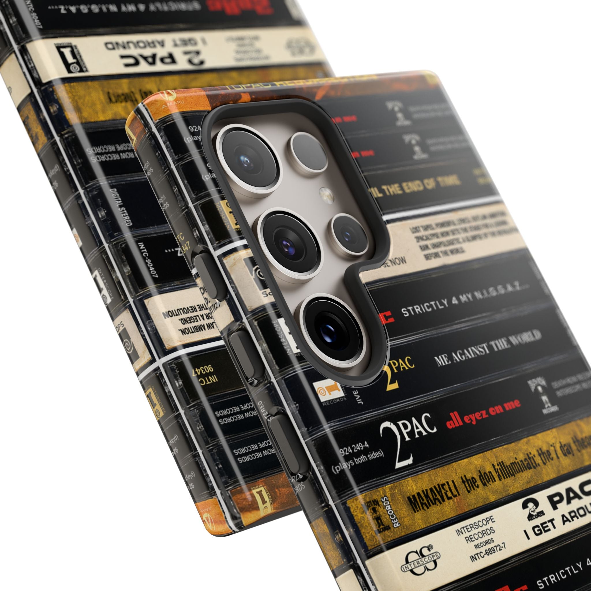 2Pac Cassette Stack Phone Case – Makaveli Legends Edition
