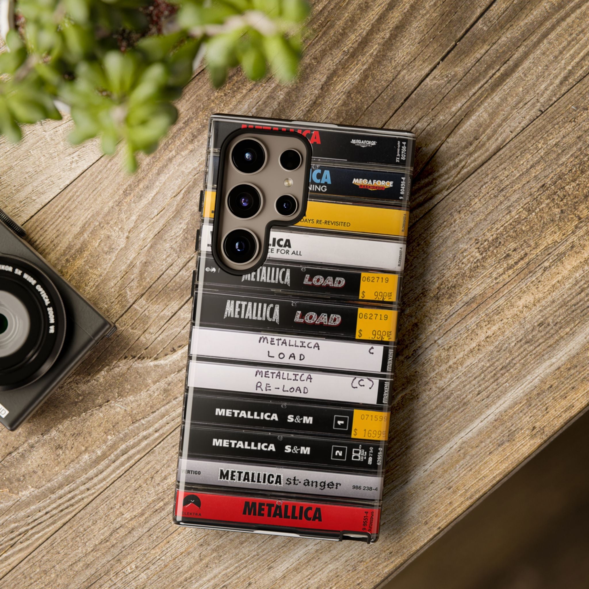 Metallica Cassette Stack Phone Case – Thrash Archives Edition