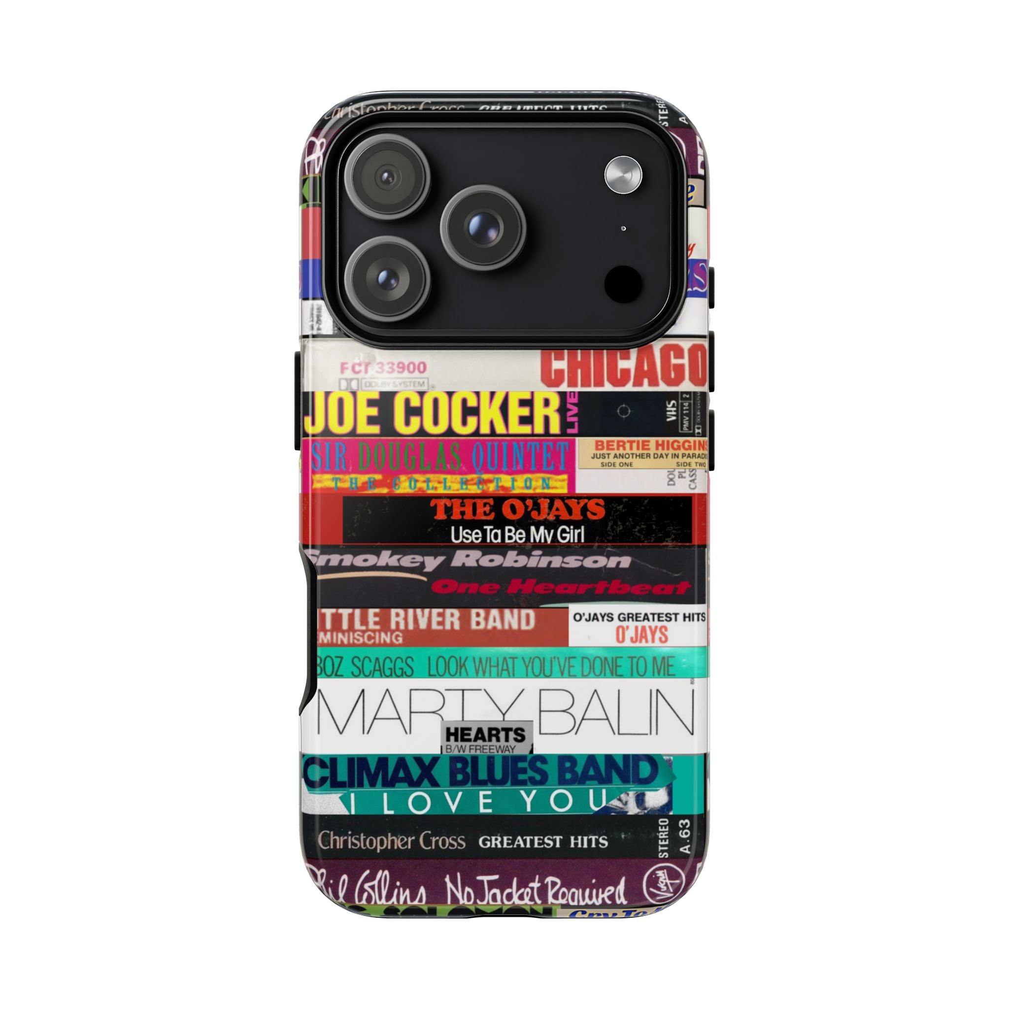 Slow Burn Classics Cassette Stack Phone Case – Yacht Soul & Quiet Storm Protective Case