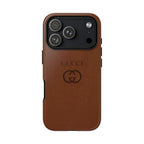 Saddle Leather throwbackcases