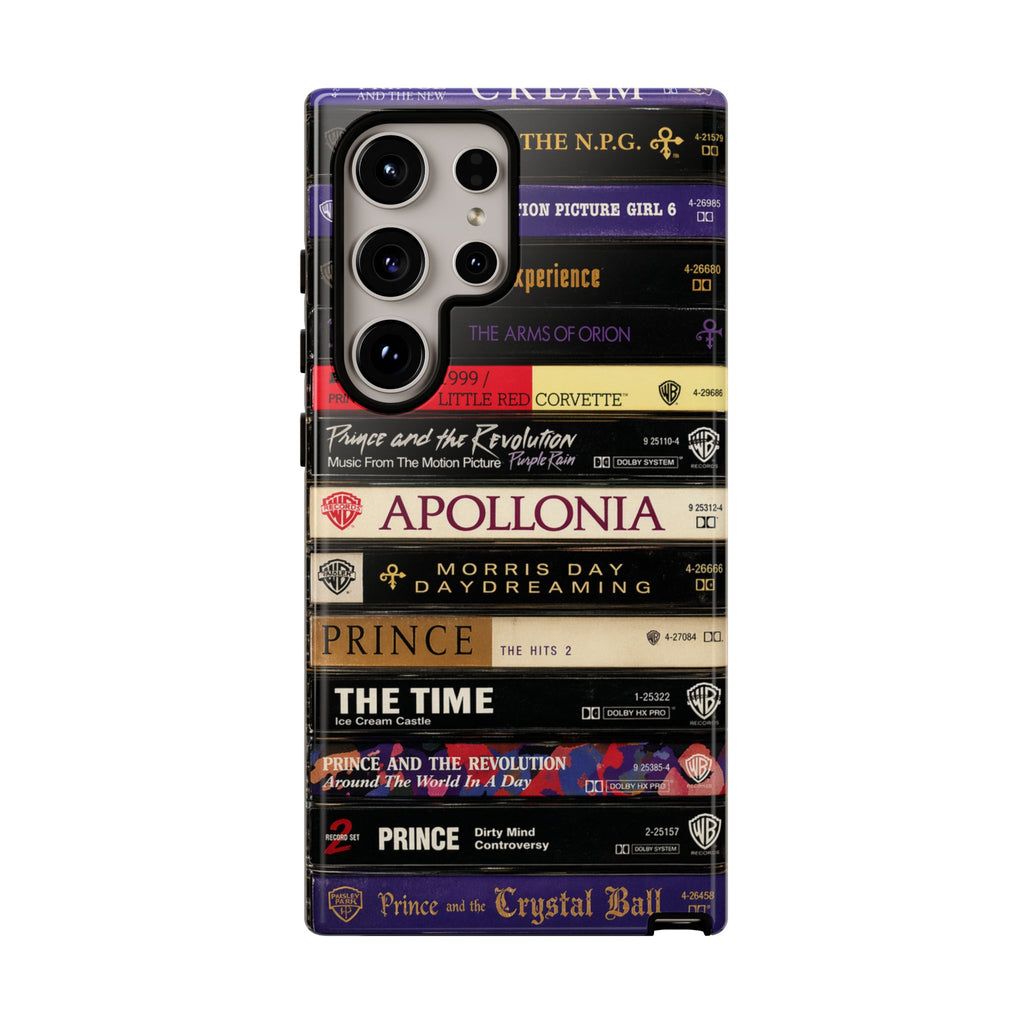 Prince Cassette Stack Phone Case – Purple Reign Collection