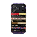 Prince Cassette Stack Phone Case – Purple Reign Collection