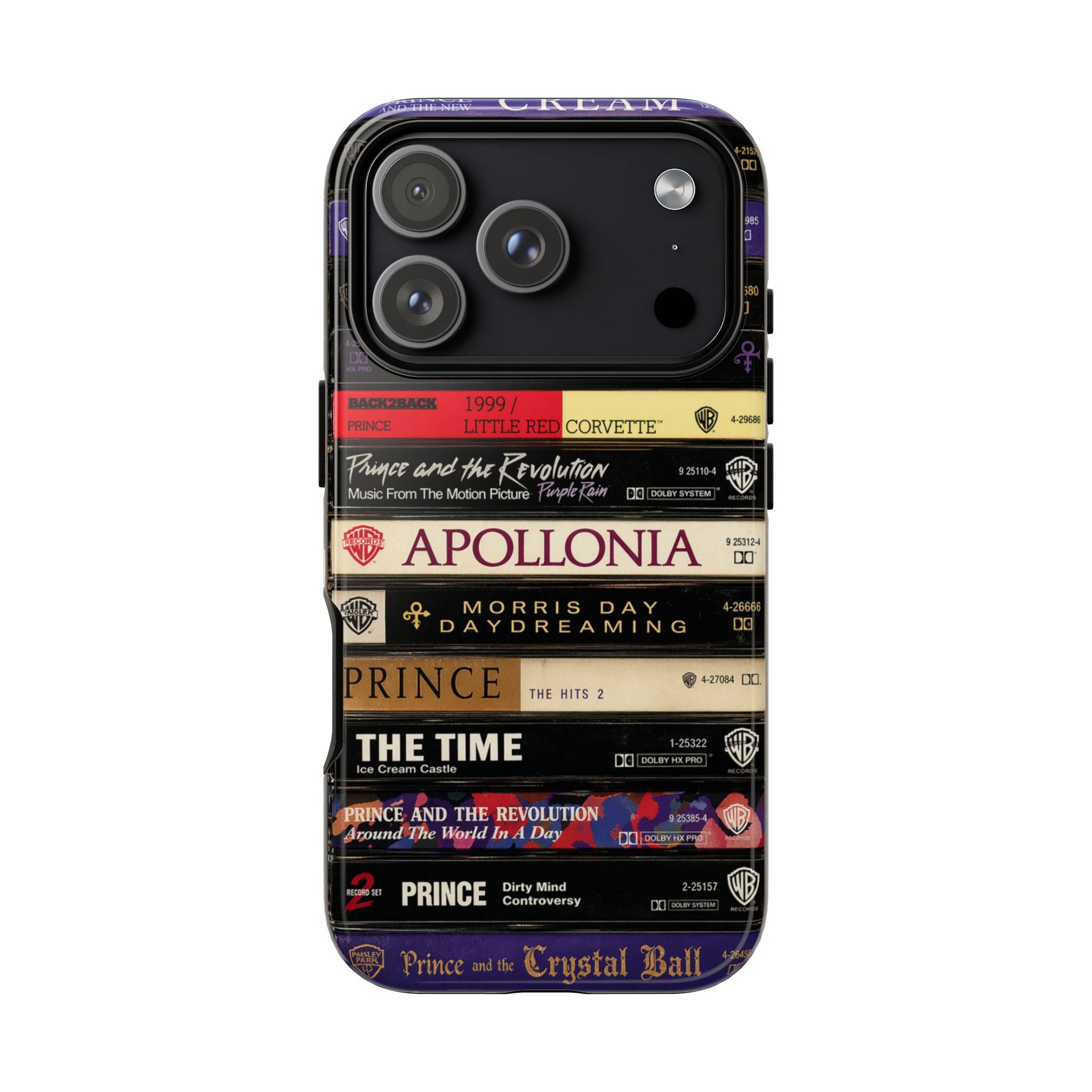Prince Cassette Stack Phone Case – Purple Reign Collection