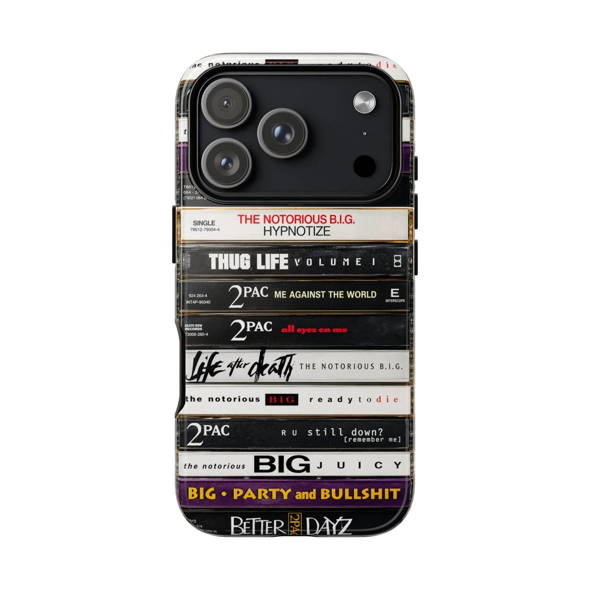 2Pac Biggie Cassette throwbackcases