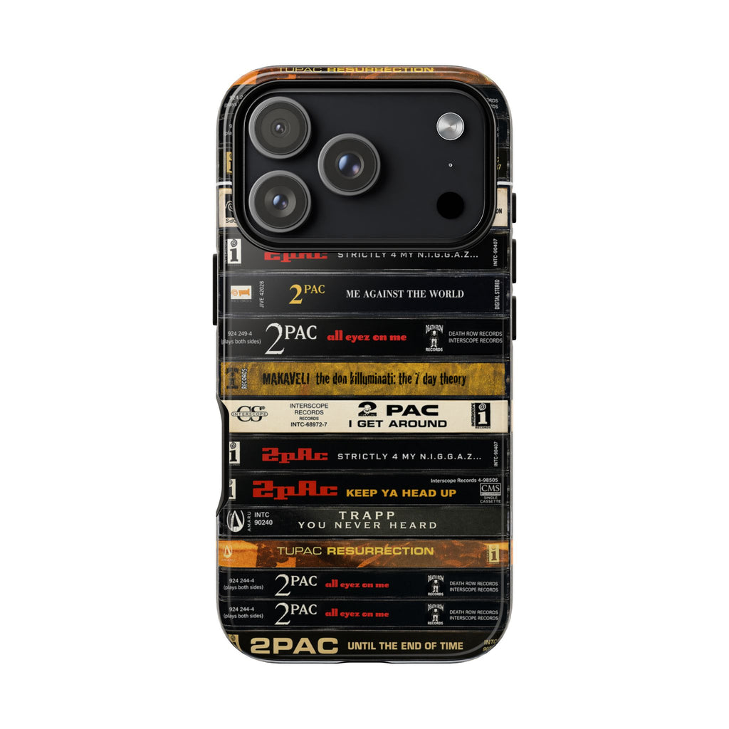 2Pac Cassette Stack Phone Case – Makaveli Legends Edition