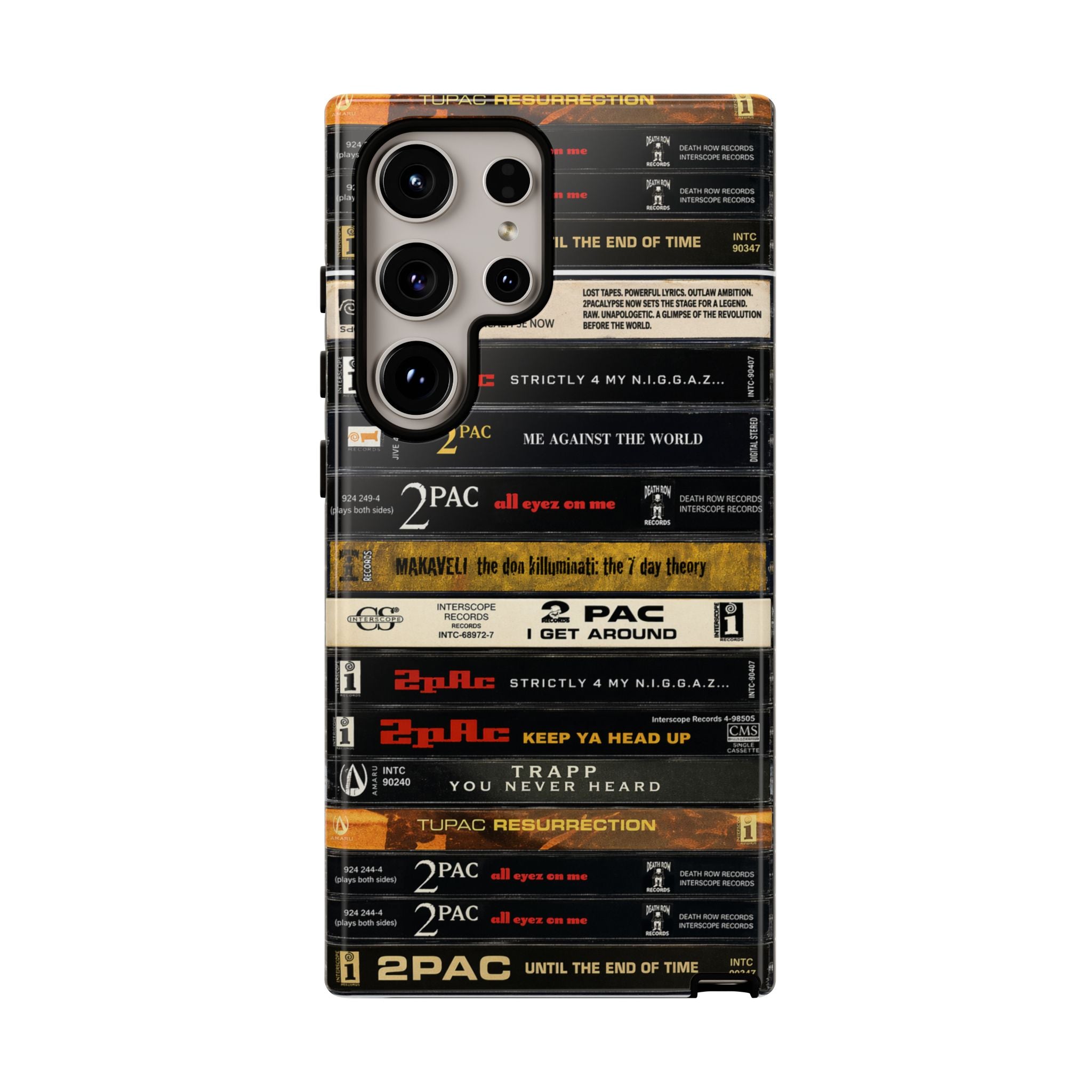 2Pac Cassette Stack Phone Case – Makaveli Legends Edition