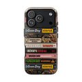 Green Day Cassette Stack Phone Case – Vintage Punk Rock Retro Music Case