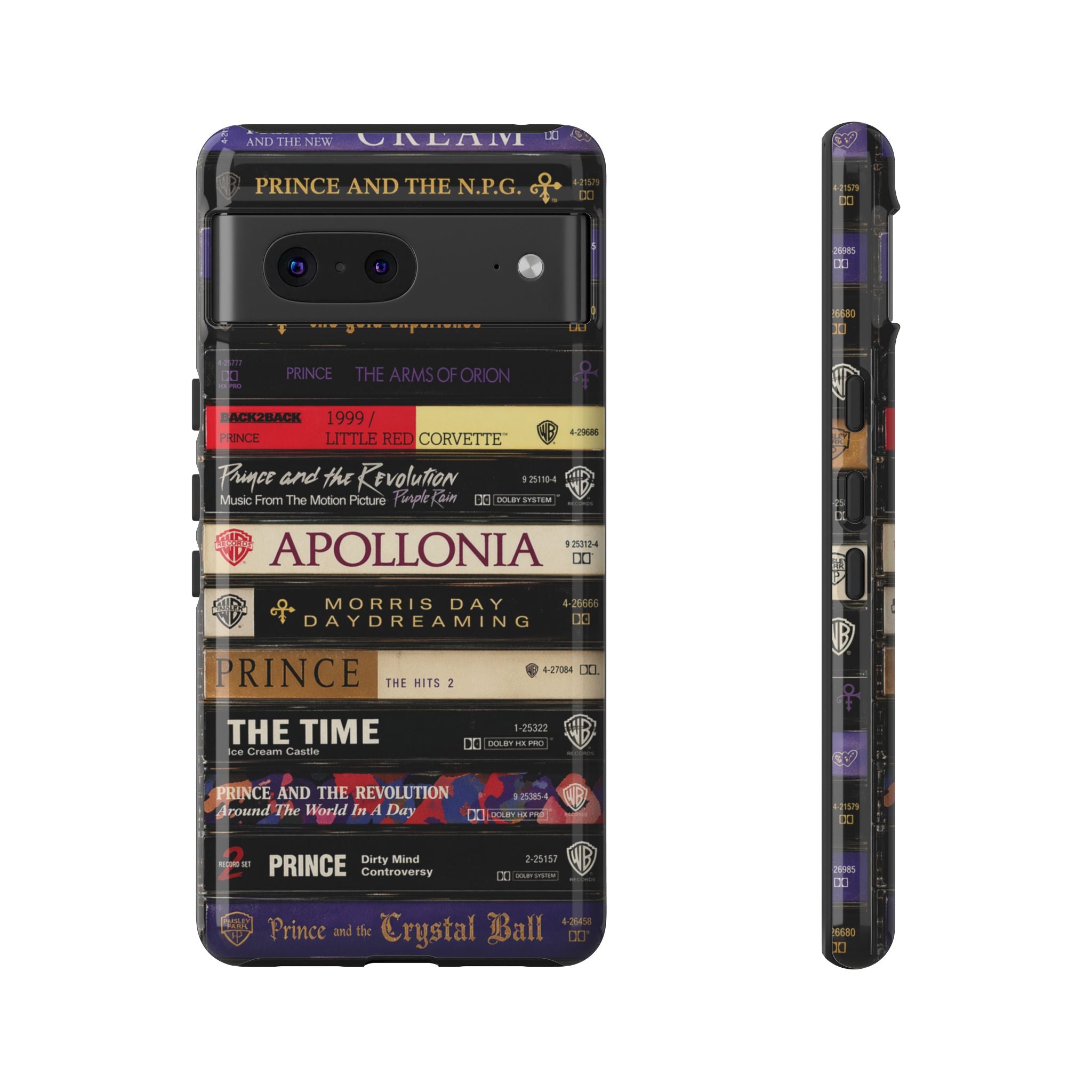 Prince Cassette Stack Phone Case – Purple Reign Collection