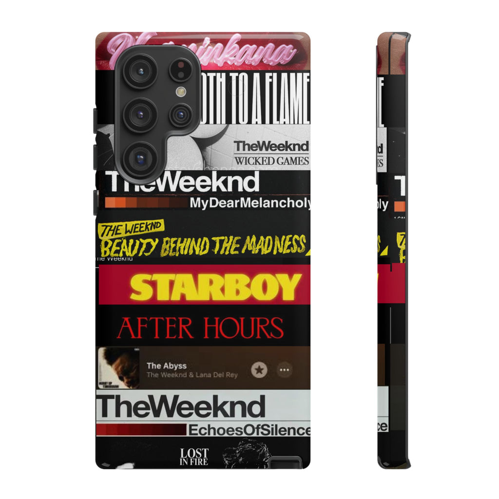 After Hours™ The Weeknd Mixtape Phone Case – Retro Album Stack Protective Case