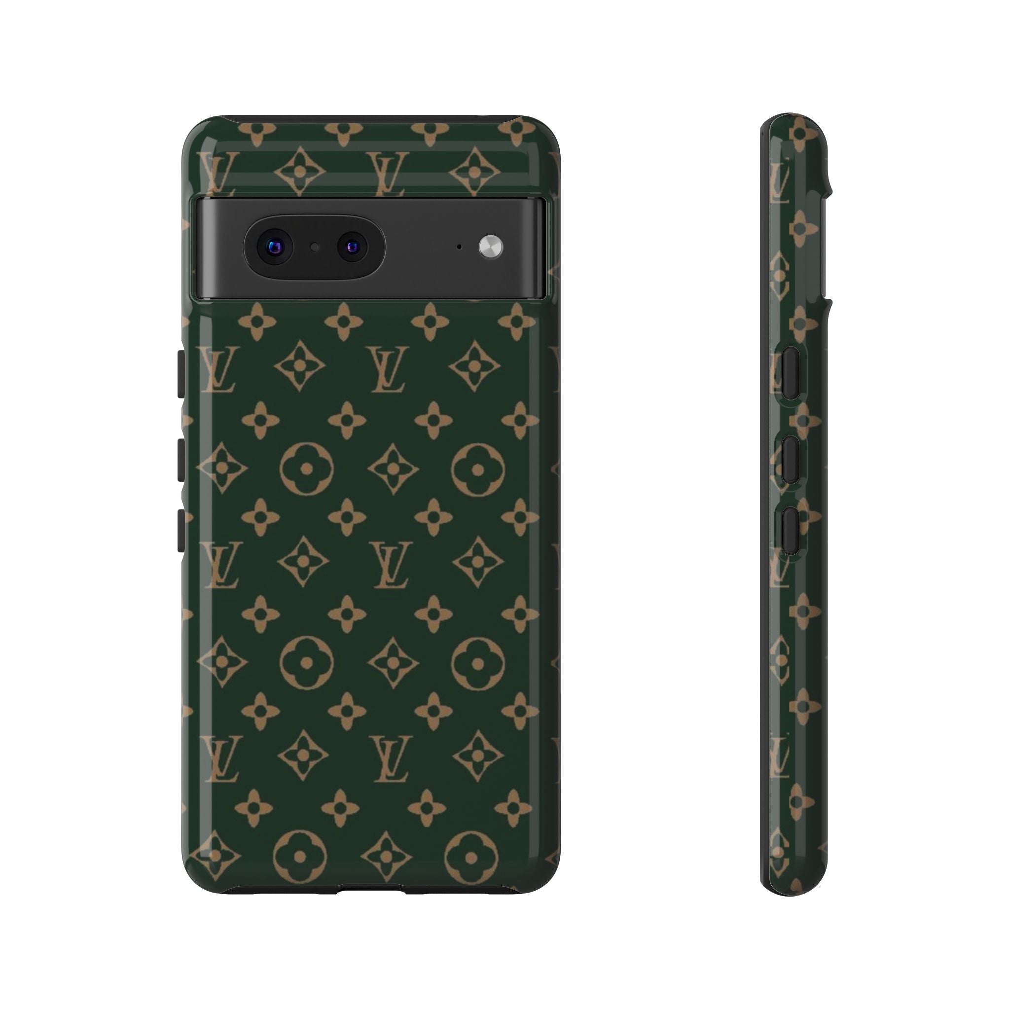 Green Monogram Case Throwback Cases