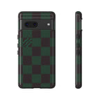 Green Checkerboard throwbackcases