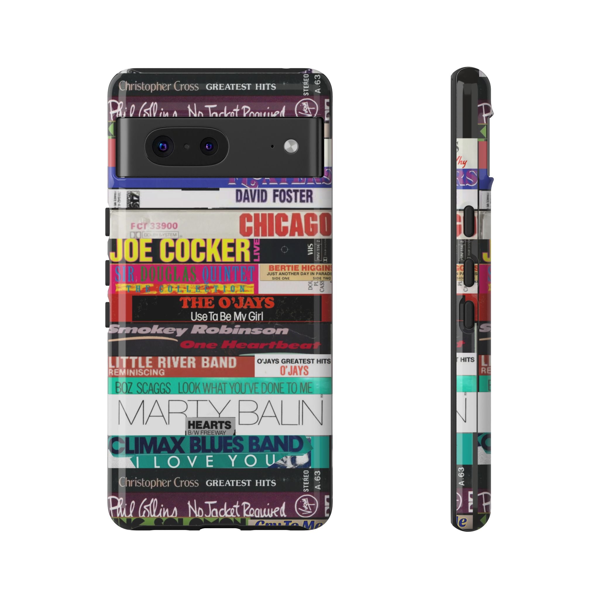 Slow Burn Classics Cassette Stack Phone Case – Yacht Soul & Quiet Storm Protective Case