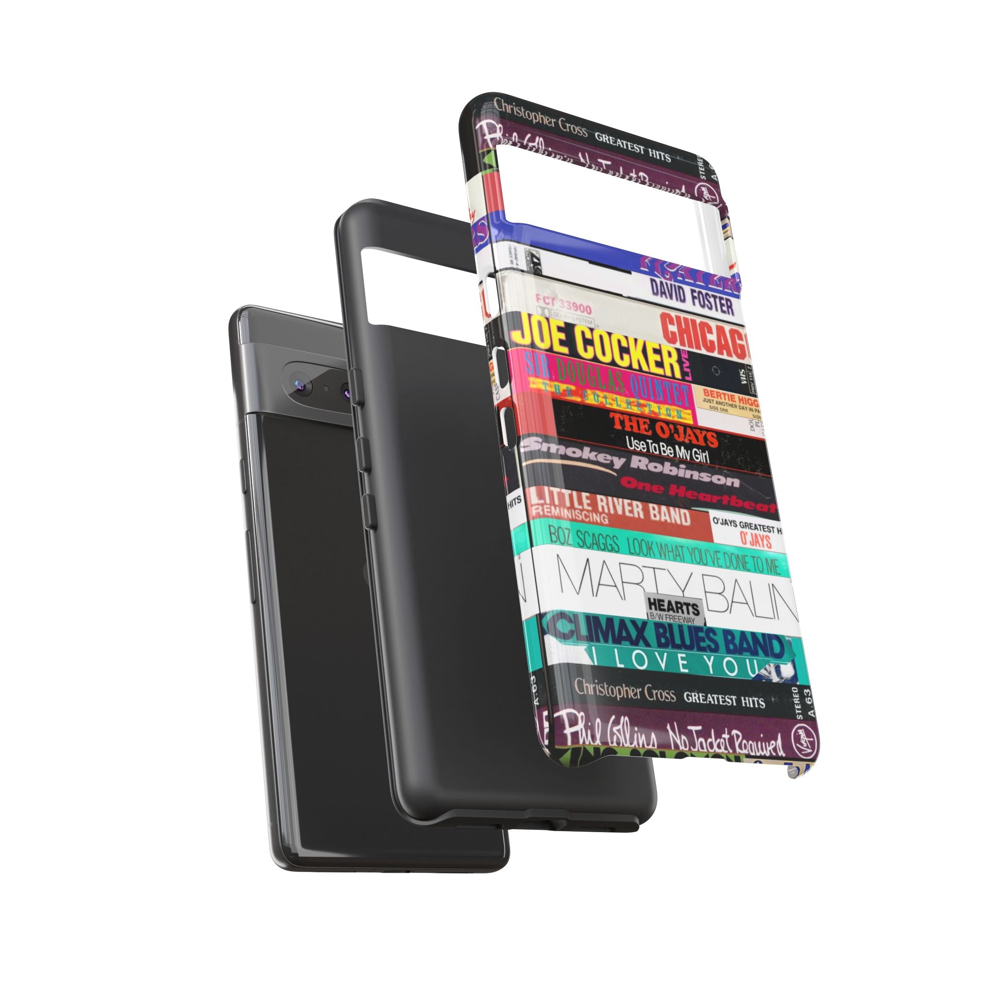 Slow Burn Classics Cassette Stack Phone Case – Yacht Soul & Quiet Storm Protective Case