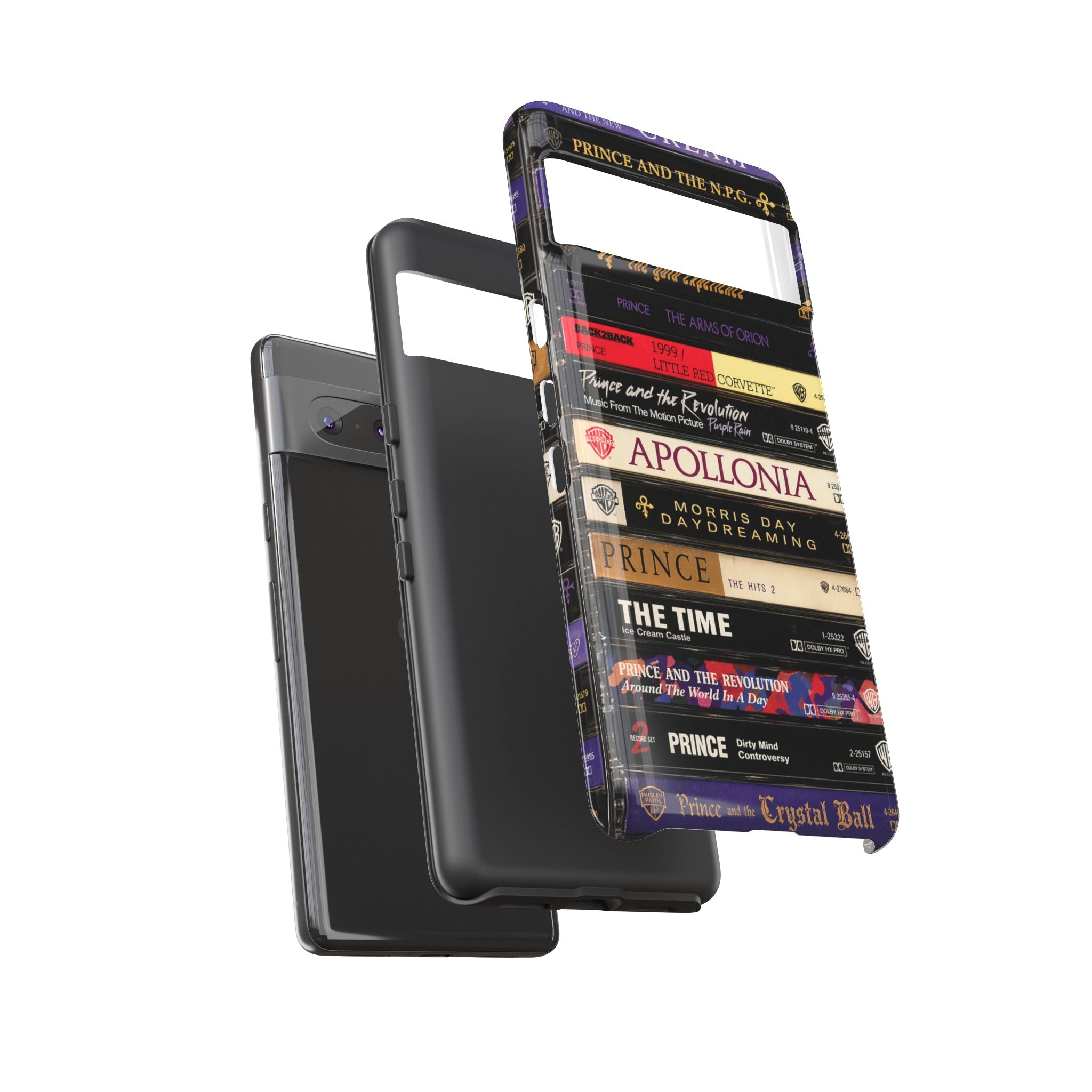 Prince Cassette Stack Phone Case – Purple Reign Collection